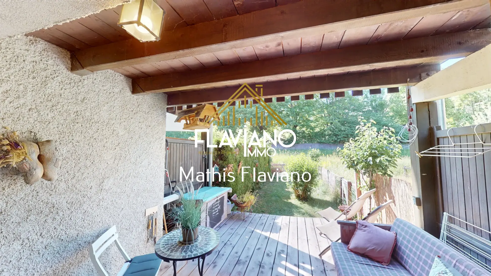 Studio en Rez-de-Jardin avec Vue Montagne à Barcelonnette – Exposition Sud