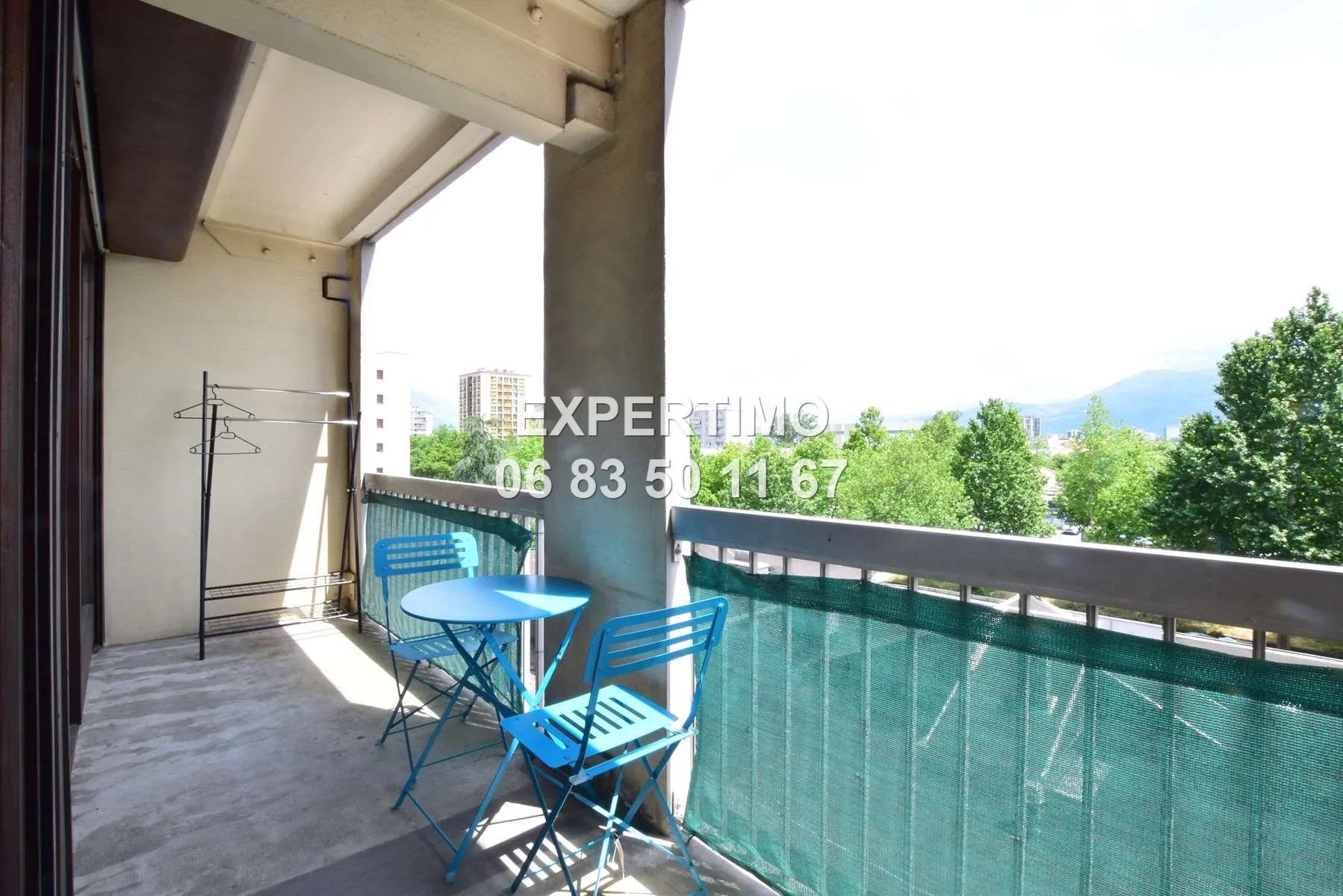 Appartement T1 lumineux avec balcon, cave et parking à Grenoble