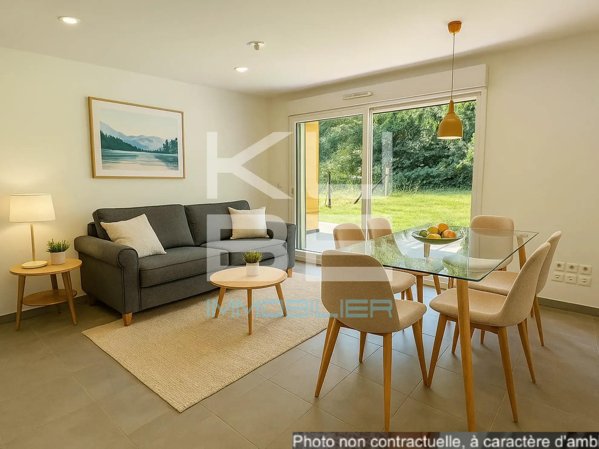 Appartement neuf 3 pièces avec grand jardin à Norroy-le-Veneur (57140) 