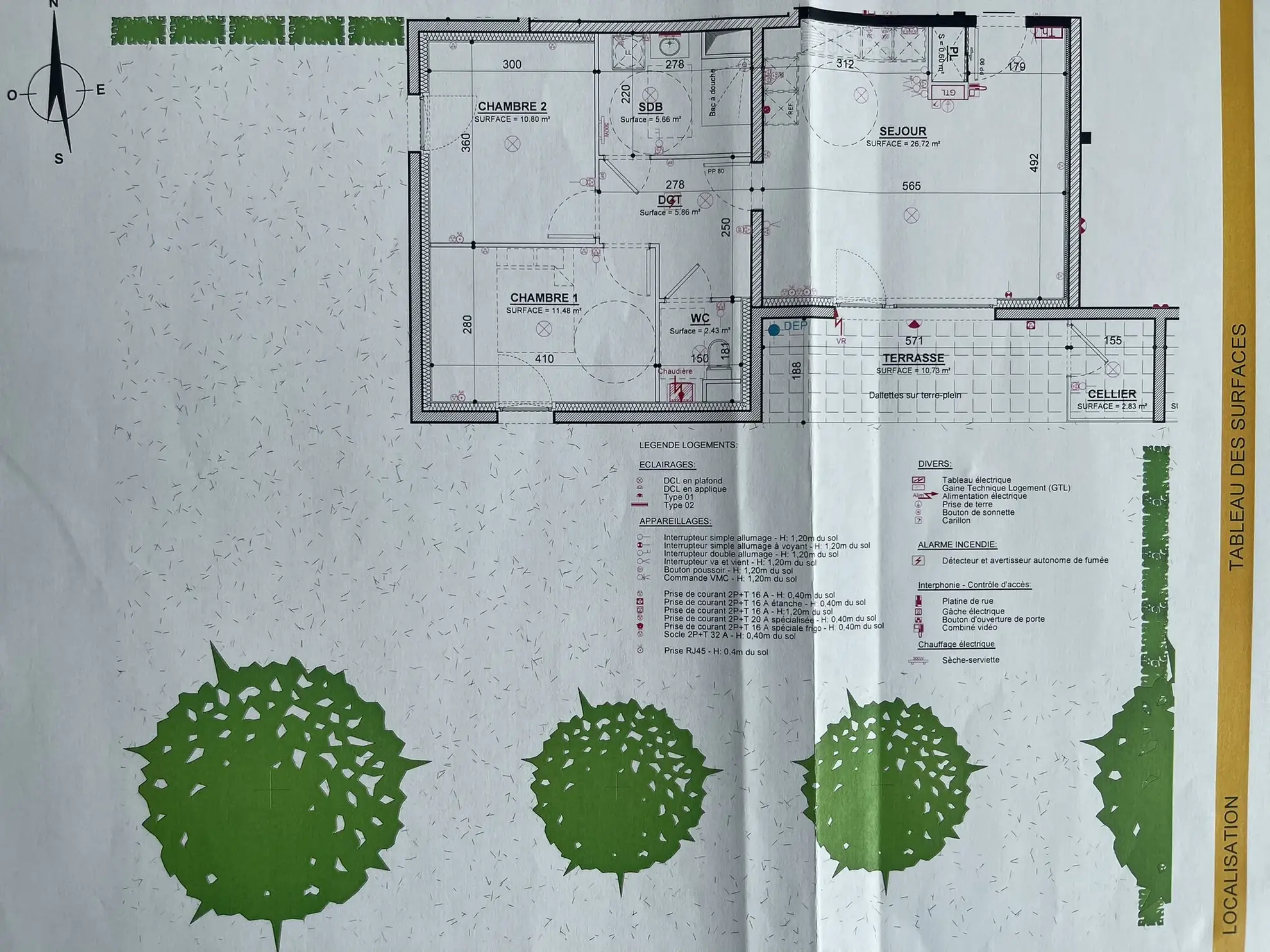 Bel appartement neuf avec jardin privé à Norroy-le-Veneur - 3 pièces 