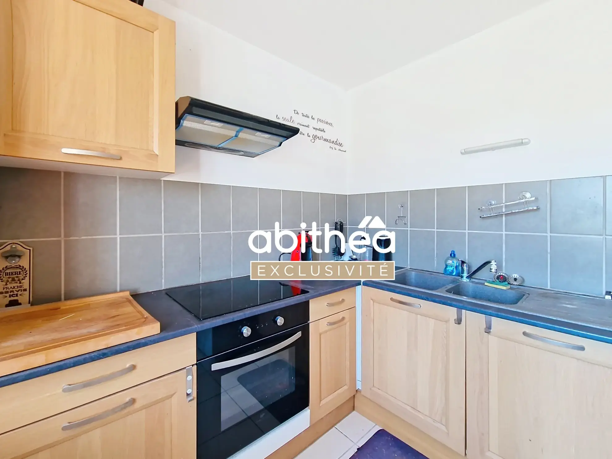 Maison de plain-pied à Chadenac – 77m², 3 chambres, garage, panneaux solaires 