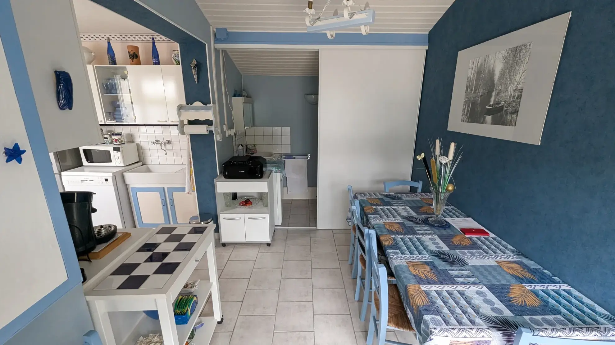 Maison de plain-pied à vendre à Sansais avec dépendances et terrain clos 