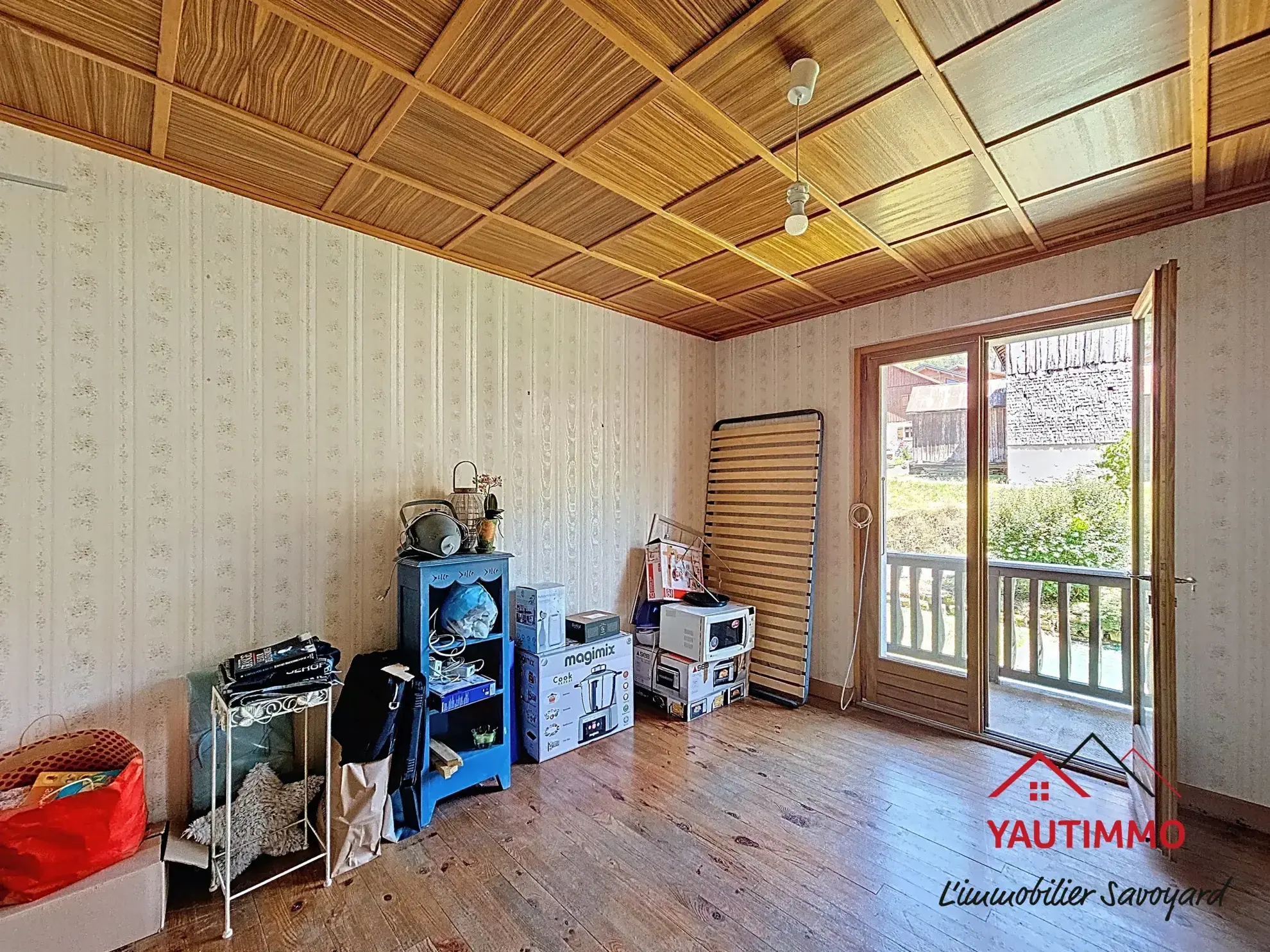 Maison à rénover avec vue sur les montagnes à Villard, Haute-Savoie 