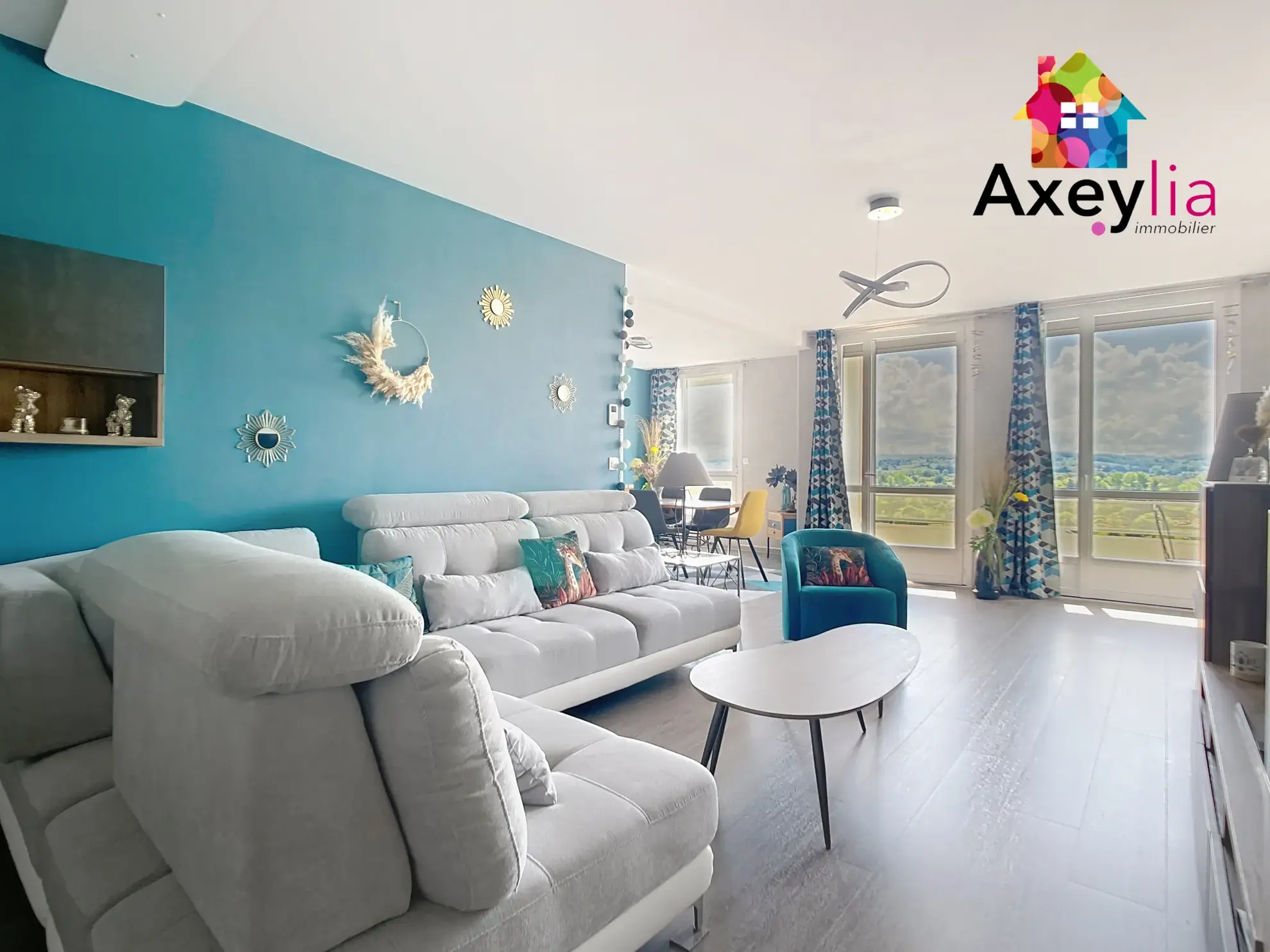 Appartement T6 avec vue panoramique à Roanne - Garage et stationnement privé