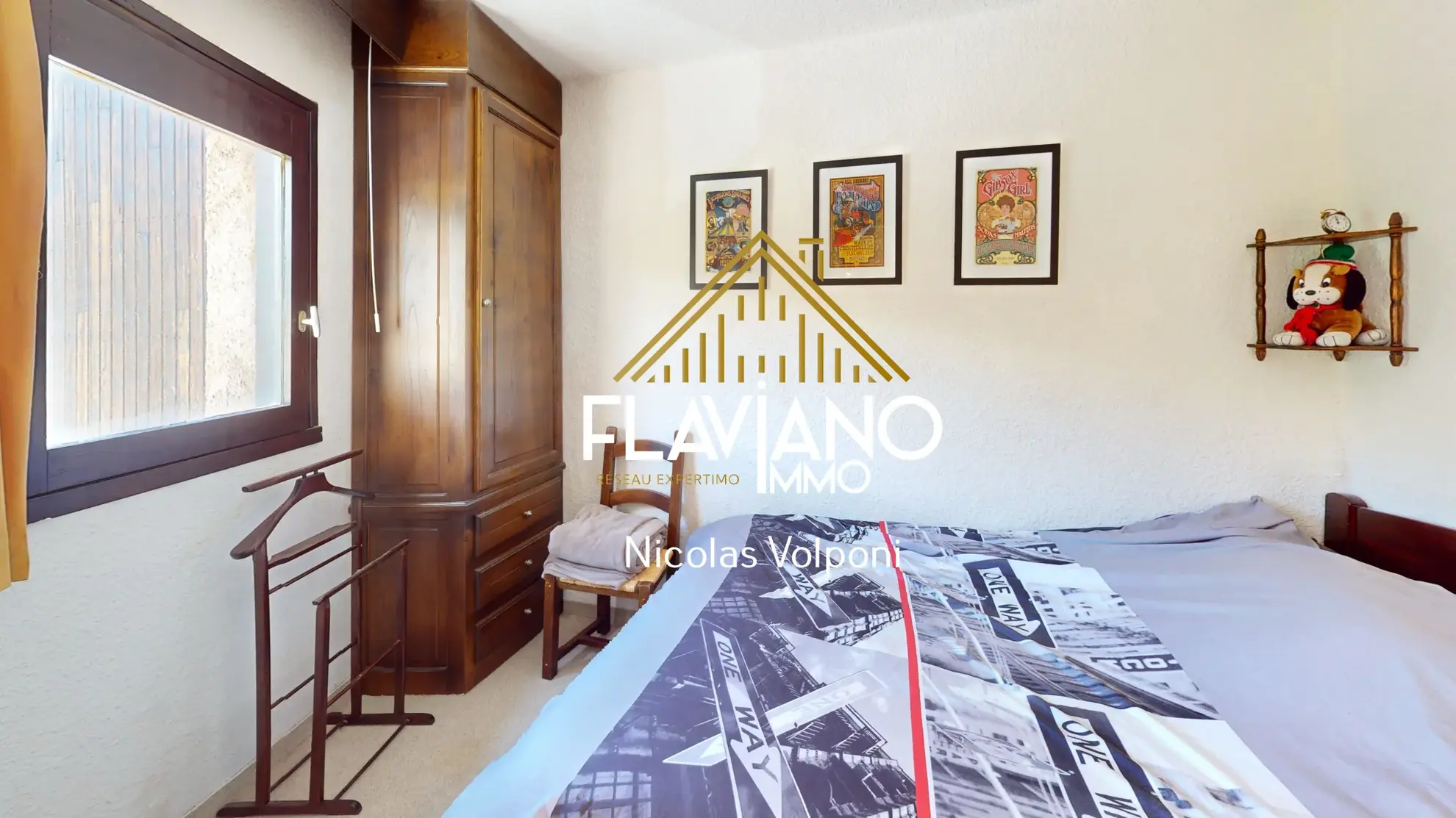 Appartement T2 à vendre au Sauze avec vue montagne et parking privé 