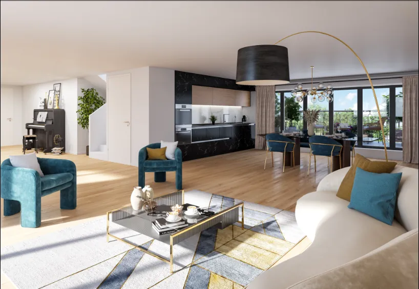 Appartement 2 pièces à Rennes avec balcon, livraison 2027 