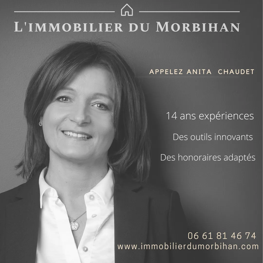 Maison familiale avec double garage à vendre à Marzan, proche bourg 115m² 