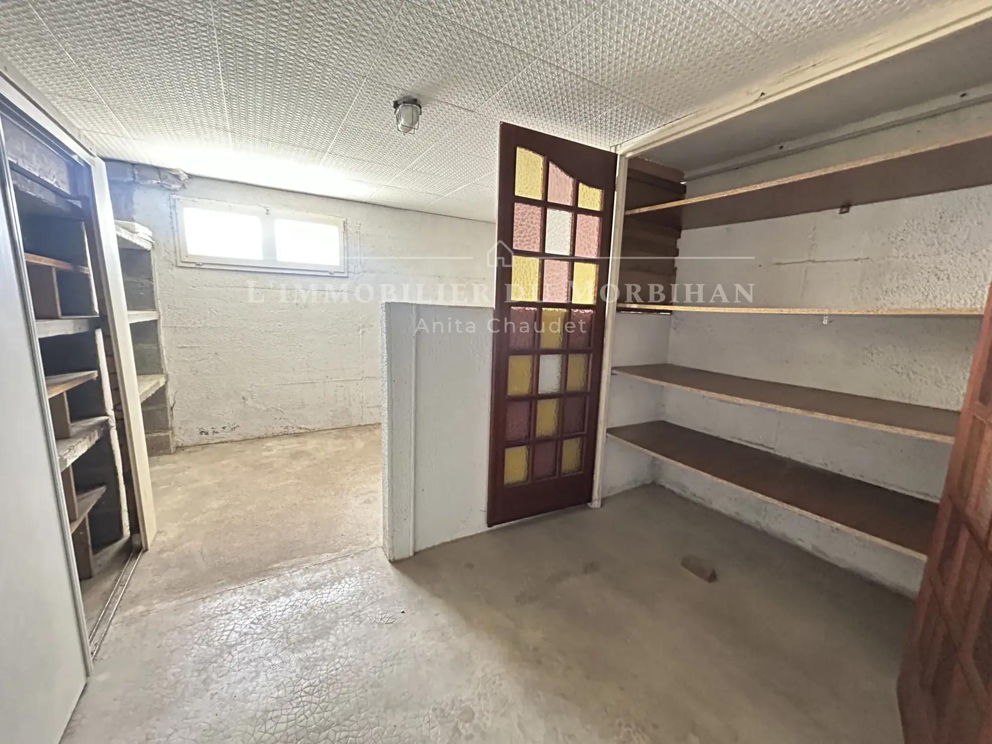 Maison familiale avec double garage à vendre à Marzan, proche bourg 115m² 