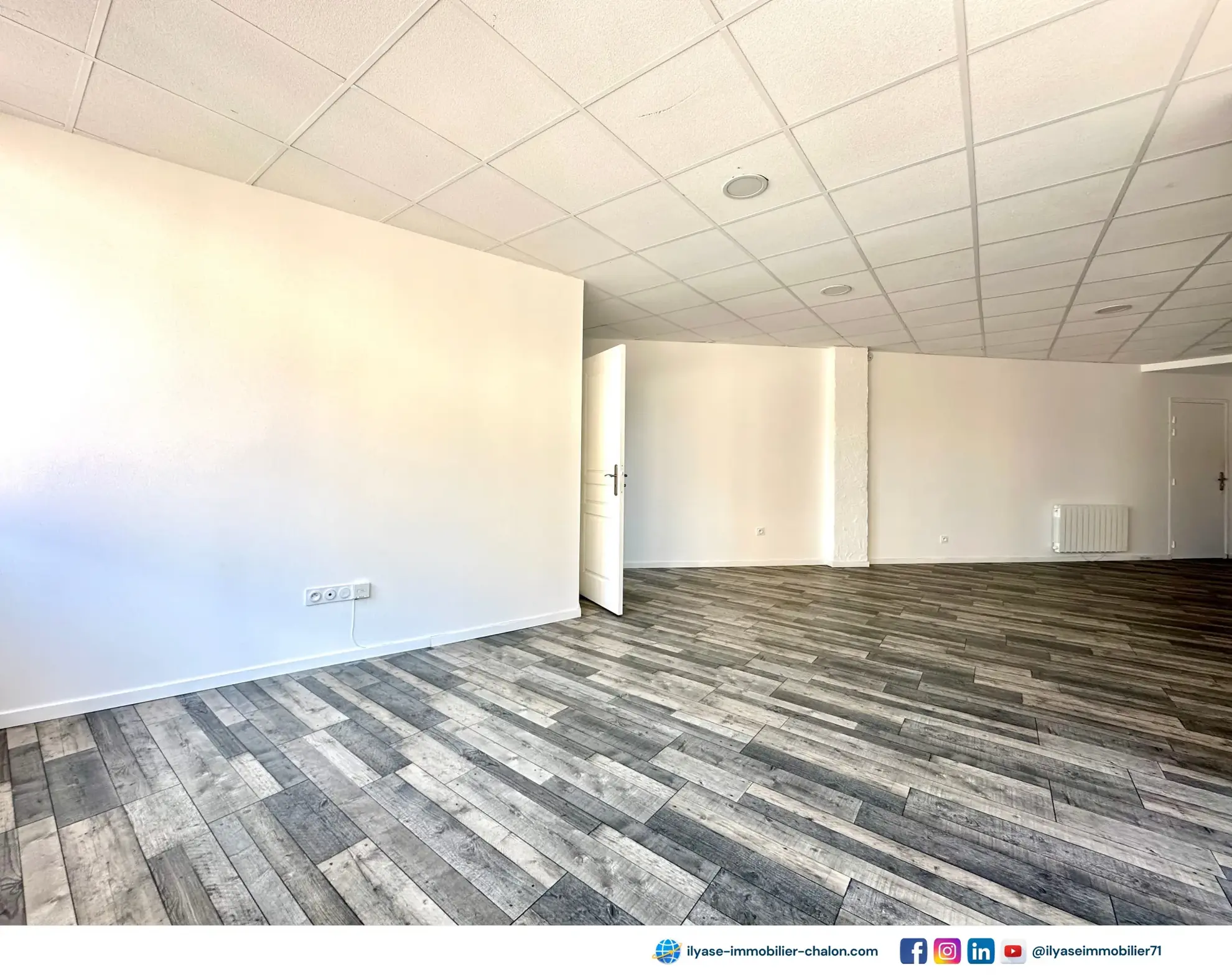 Appartement T3 lumineux de 75 m² au cœur de Chalon-sur-Saône 