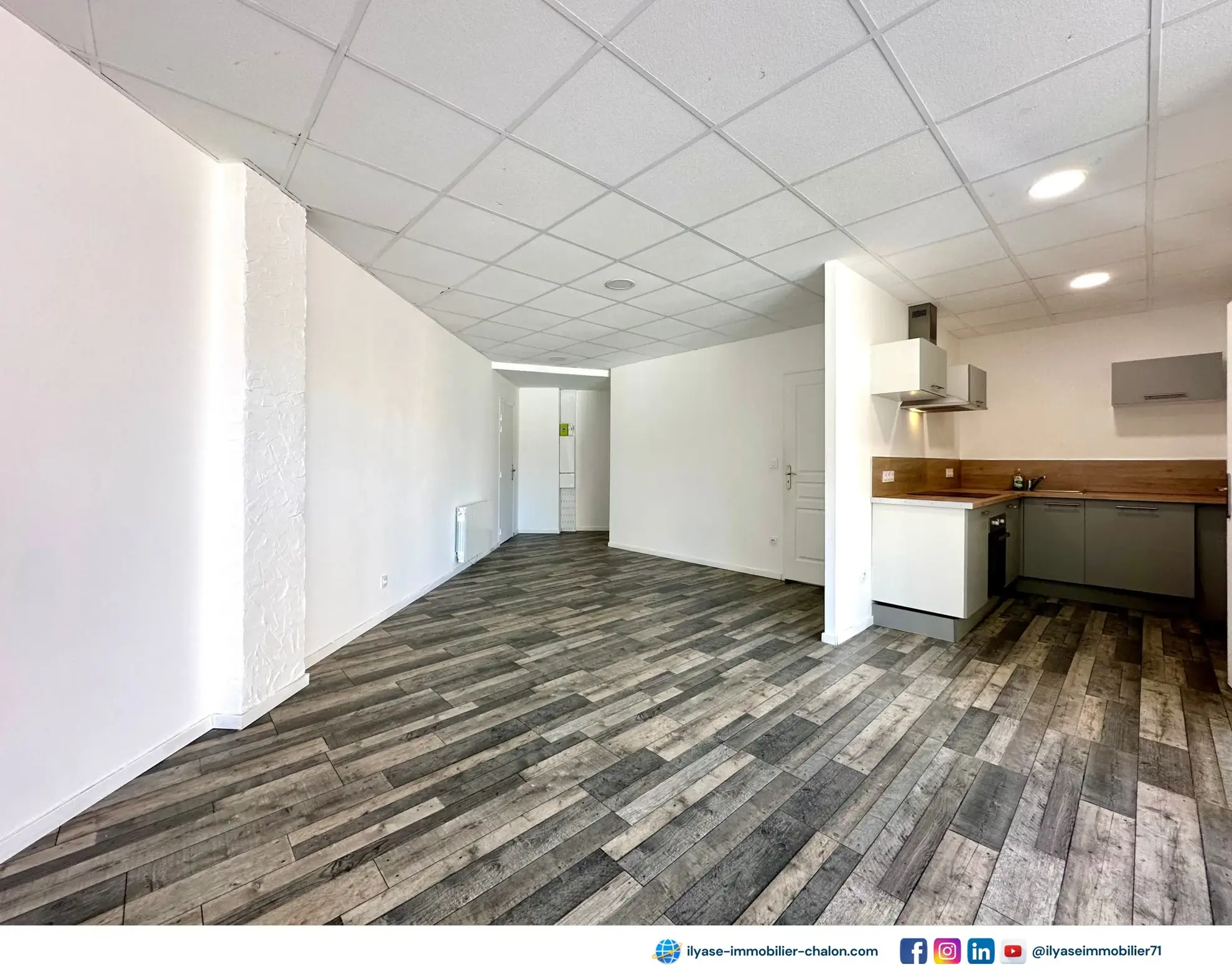 Appartement T3 lumineux de 75 m² au cœur de Chalon-sur-Saône 
