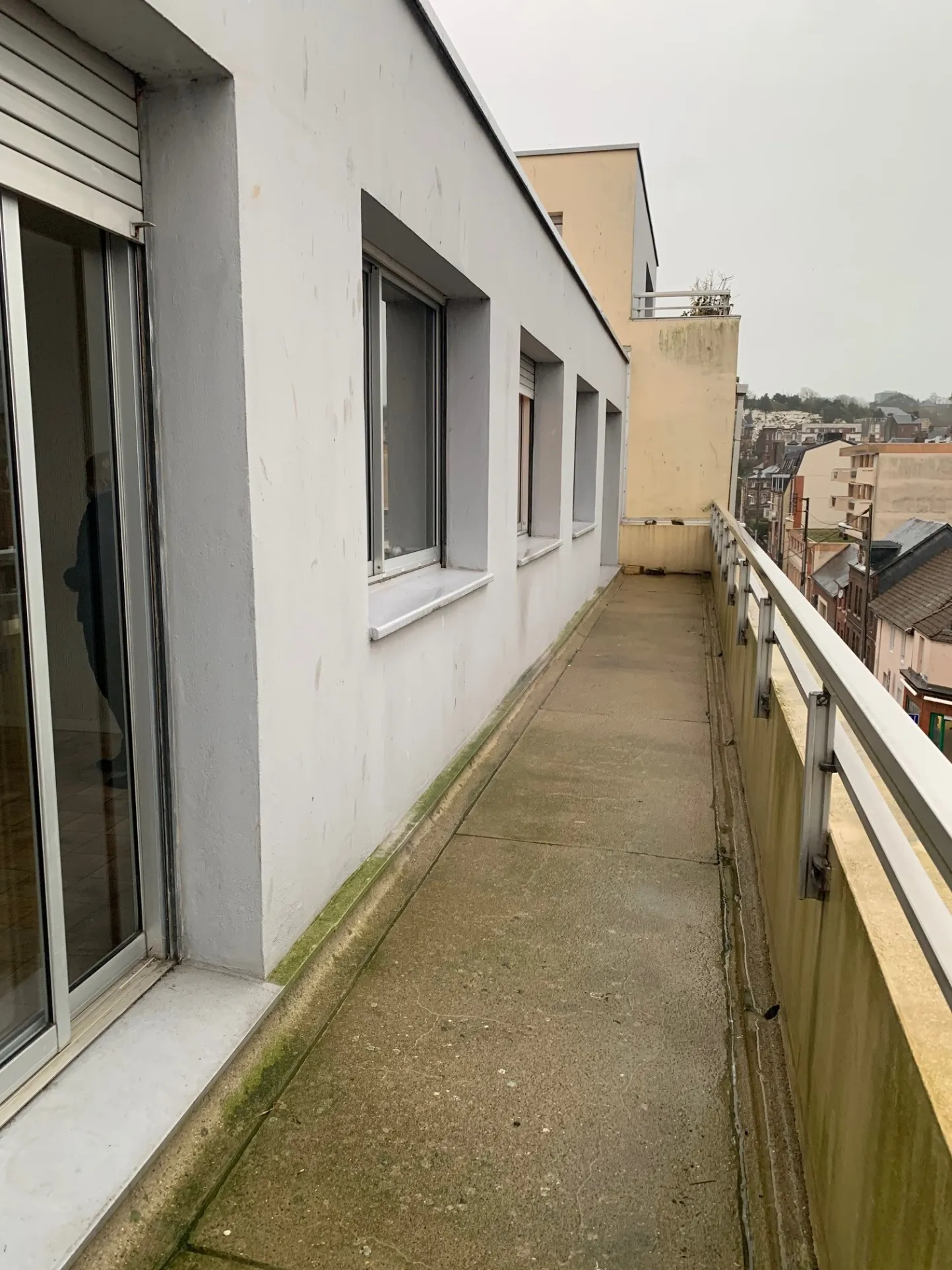 Appartement F2 avec terrasse et ascenseur à vendre à Dieppe