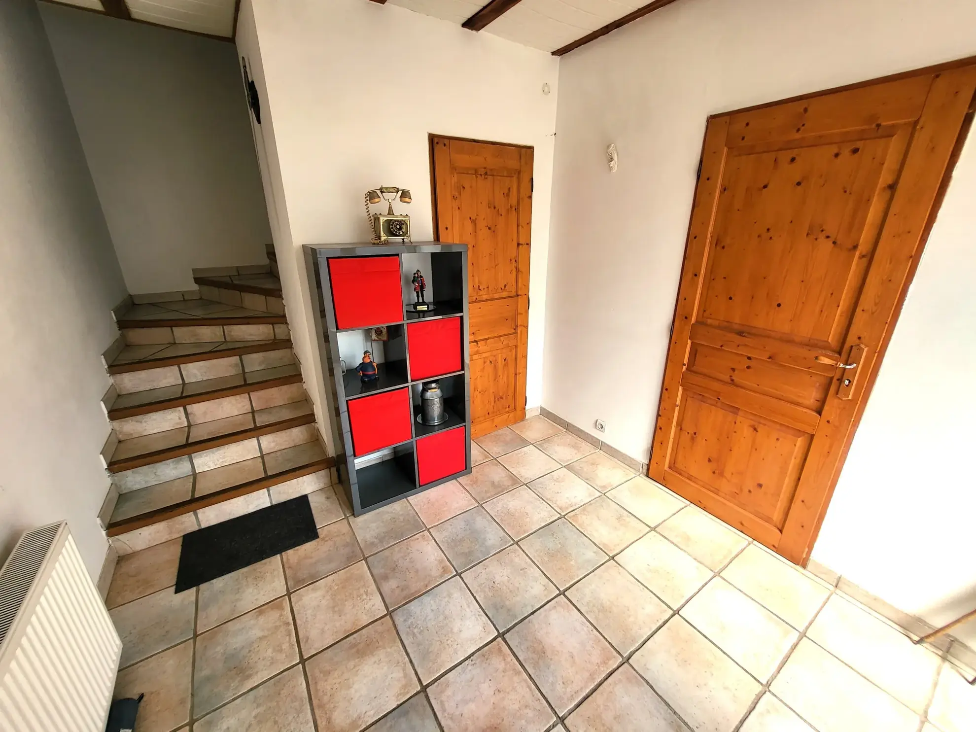 Maison de village en pierre à Dornas en Ardèche avec terrain et vue panoramique 