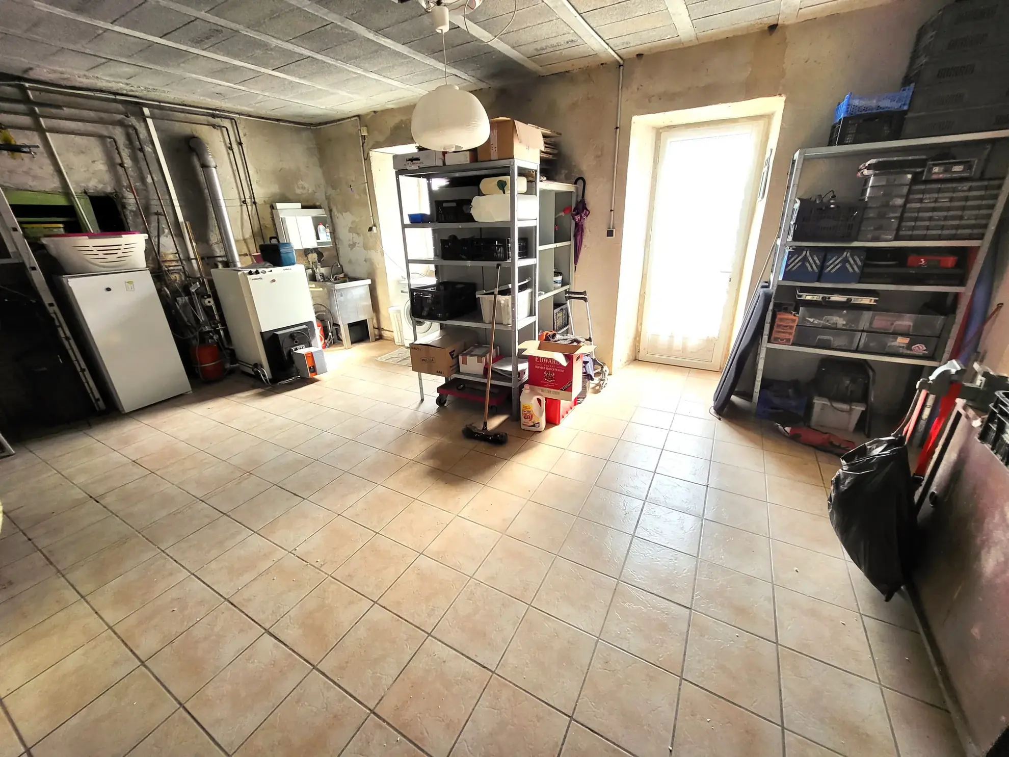 Maison de village en pierre à Dornas en Ardèche avec terrain et vue panoramique 