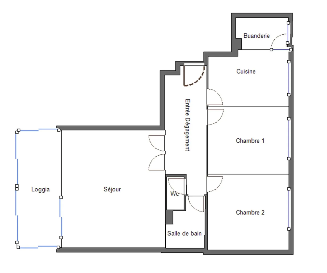 Appartement 3 pièces à Fréjus Plage avec parking et potentiel de rénovation 