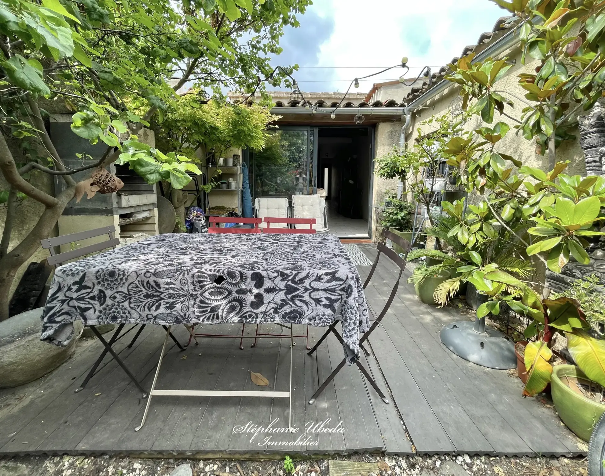 Maison de plain-pied 3 chambres avec jardin à Mallemort