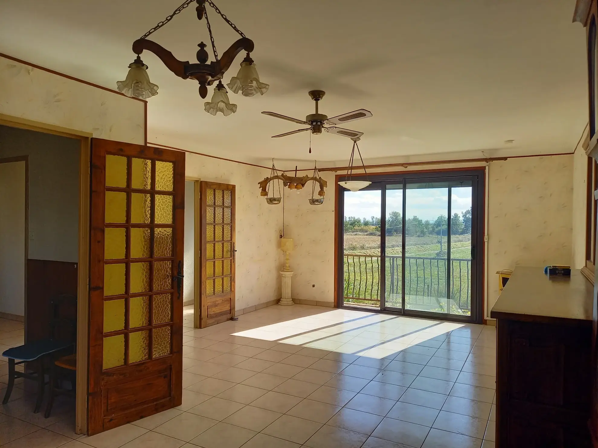 À vendre deux maisons avec terrain de 3615 m2 à Lherm près de Muret 