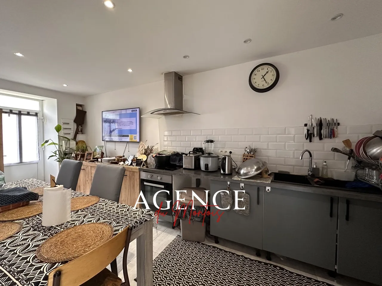 Maison villageoise rénovée avec jardin proche Provins et Nogent-sur-Seine 