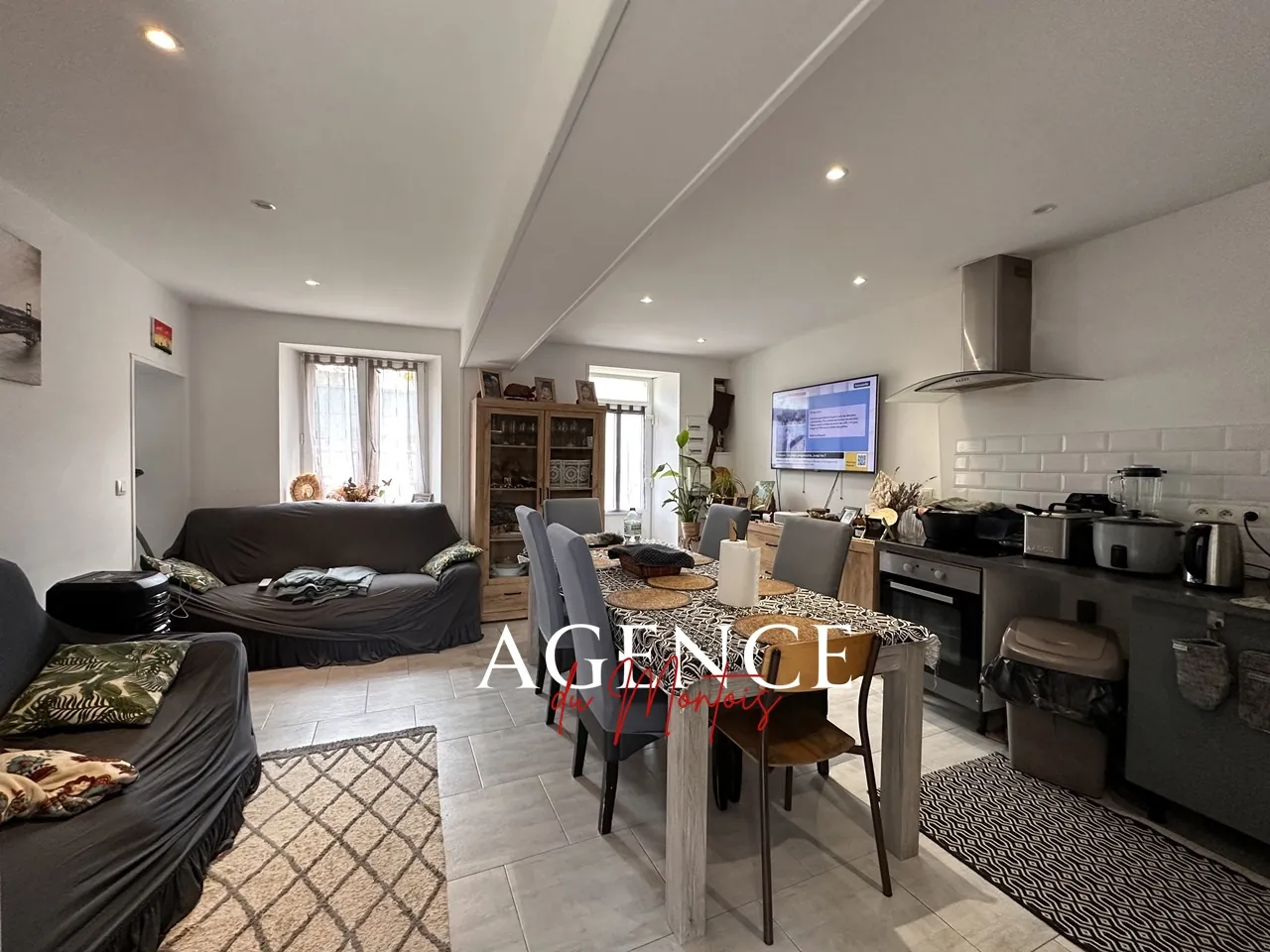 Maison villageoise rénovée avec jardin proche Provins et Nogent-sur-Seine 