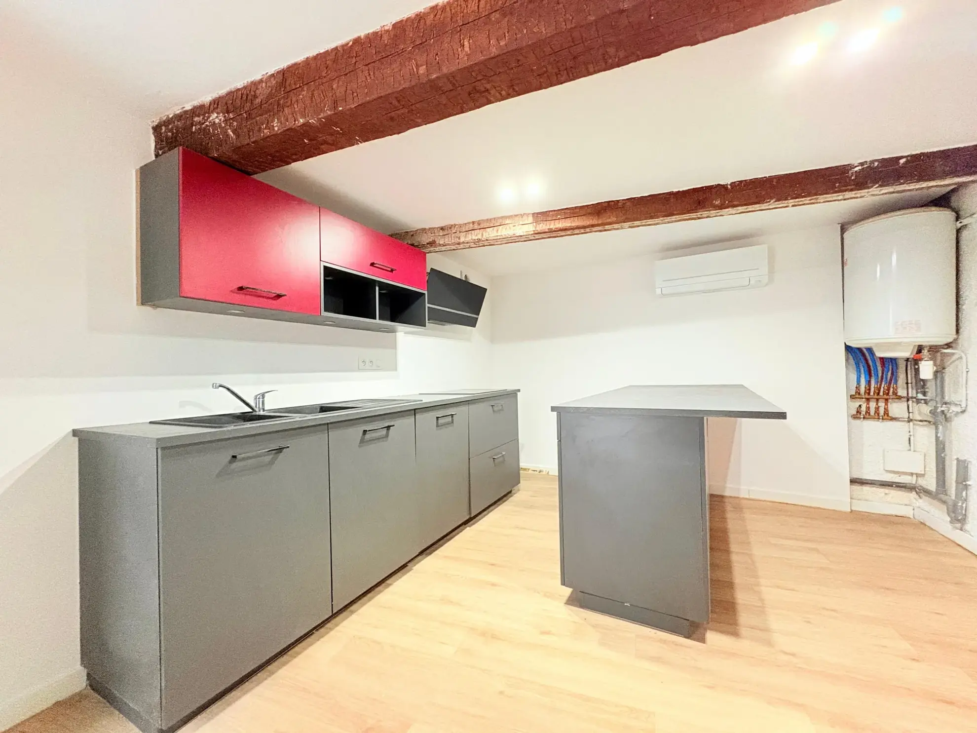 Maison de village à Thuir avec terrasse de toit - 55 m² 