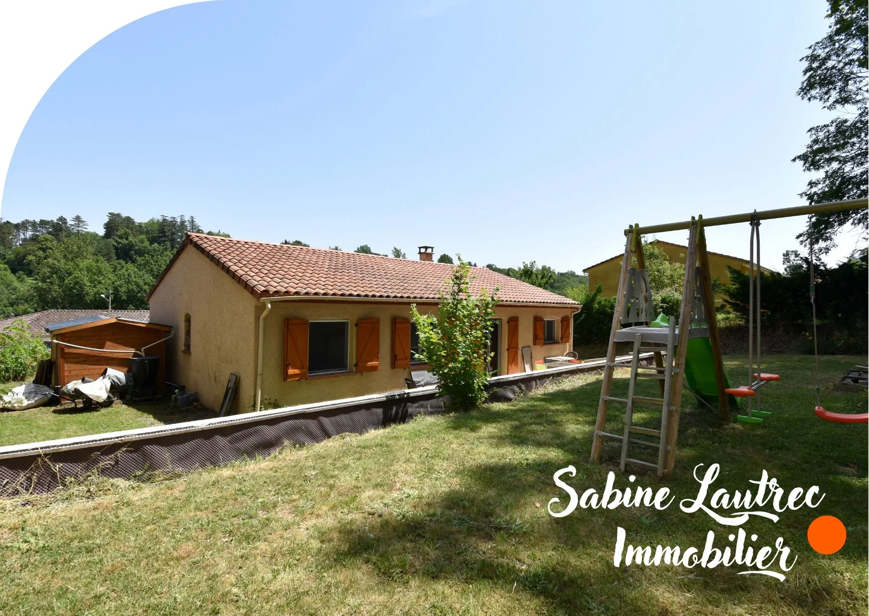 Maison de plain-pied à Graulhet de 97 m² avec 3 chambres, proche commodités et calme 