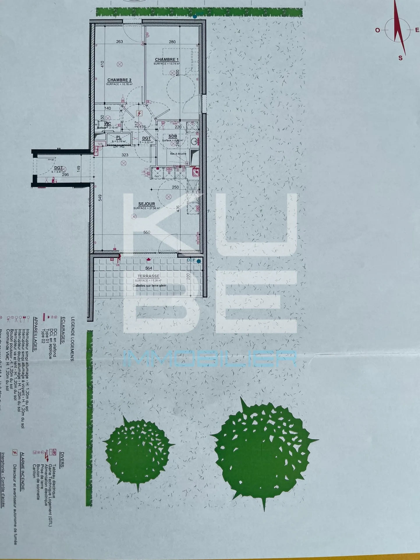 Appartement neuf 3 pièces avec grand jardin à Norroy-le-Veneur (57140) 