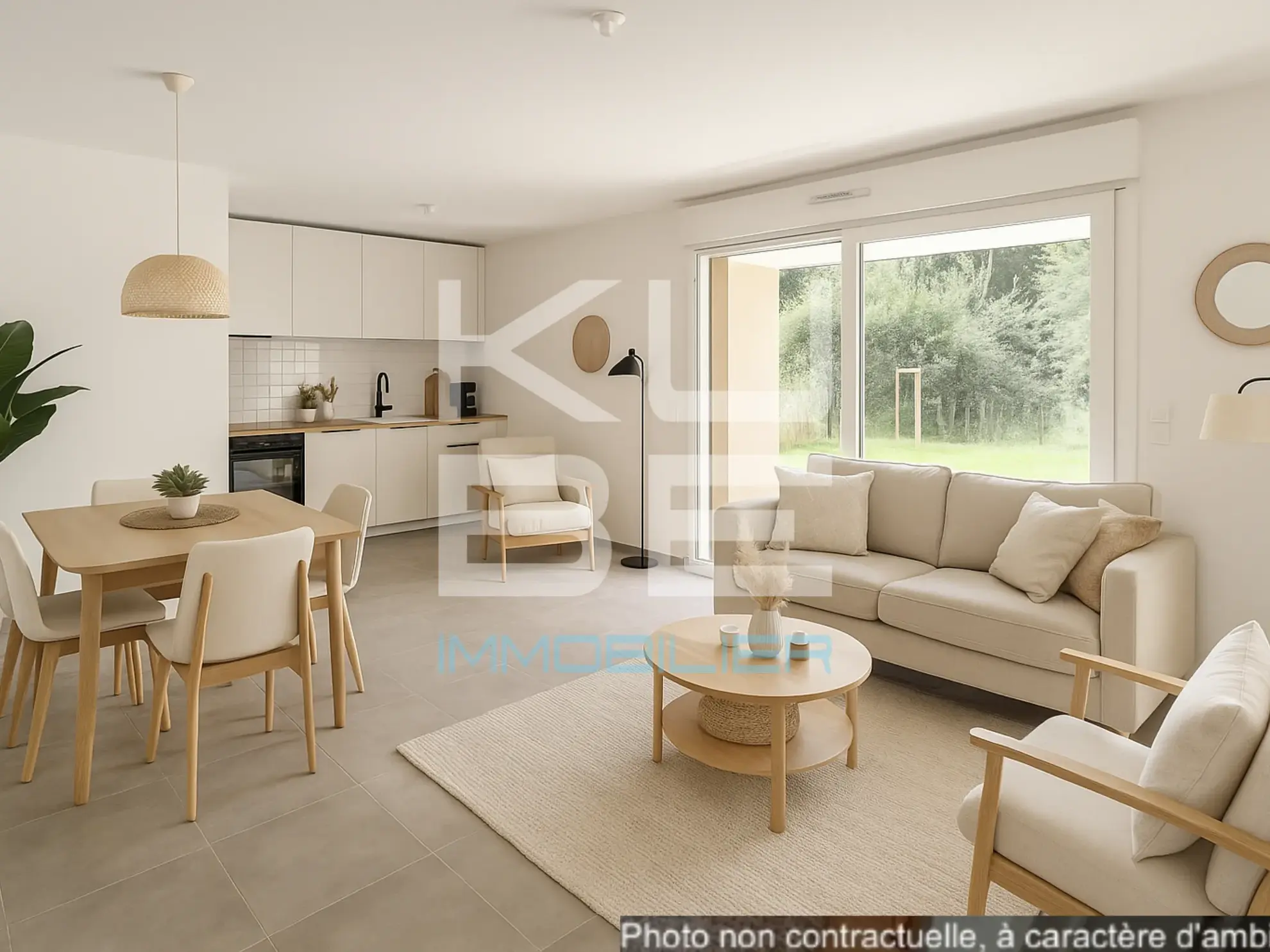 Appartement neuf 3 pièces avec grand jardin à Norroy-le-Veneur (57140) 