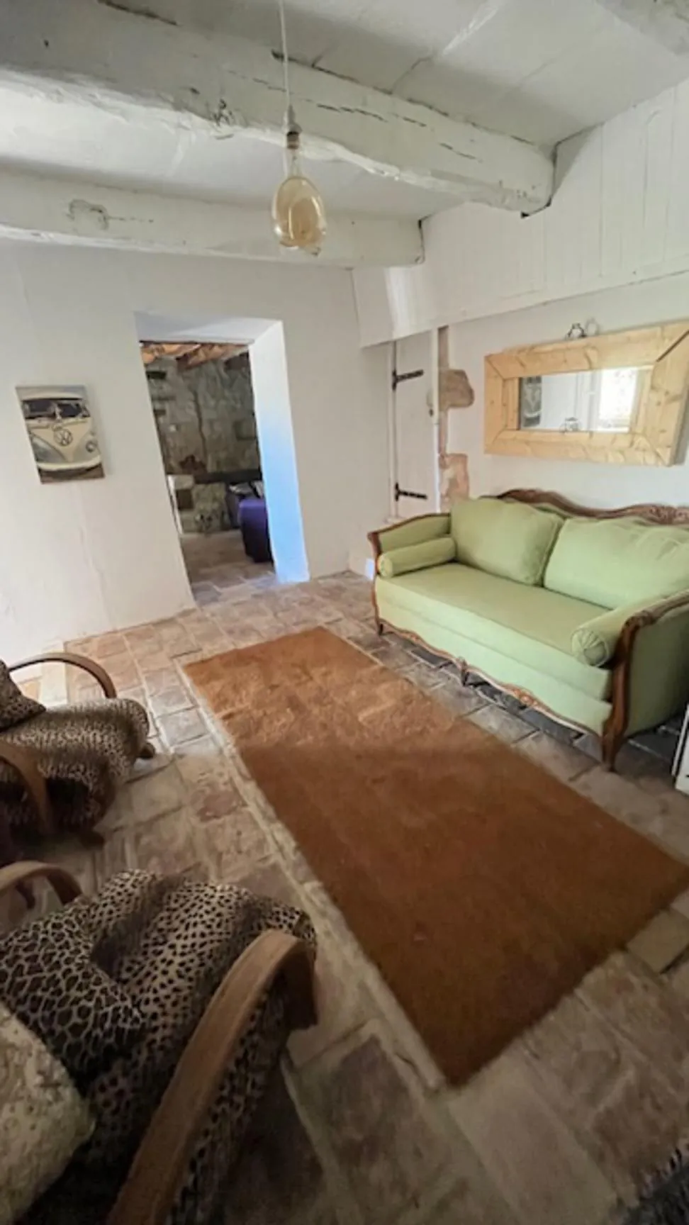 Maison de campagne avec jardin à Itzac, calme et potentielle rénovation 