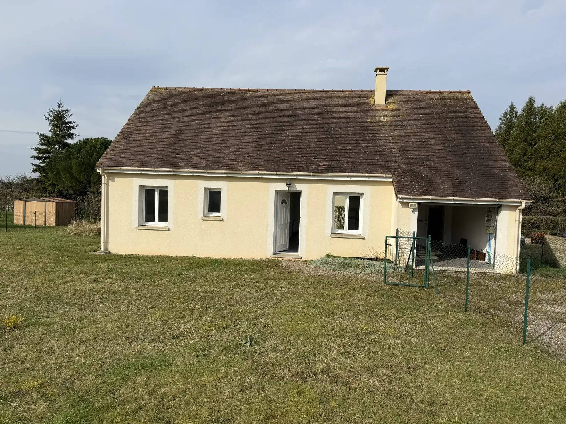 A vendre pavillon de plain-pied de 80 m² à Rouessé Fontaine - Investissement locatif 