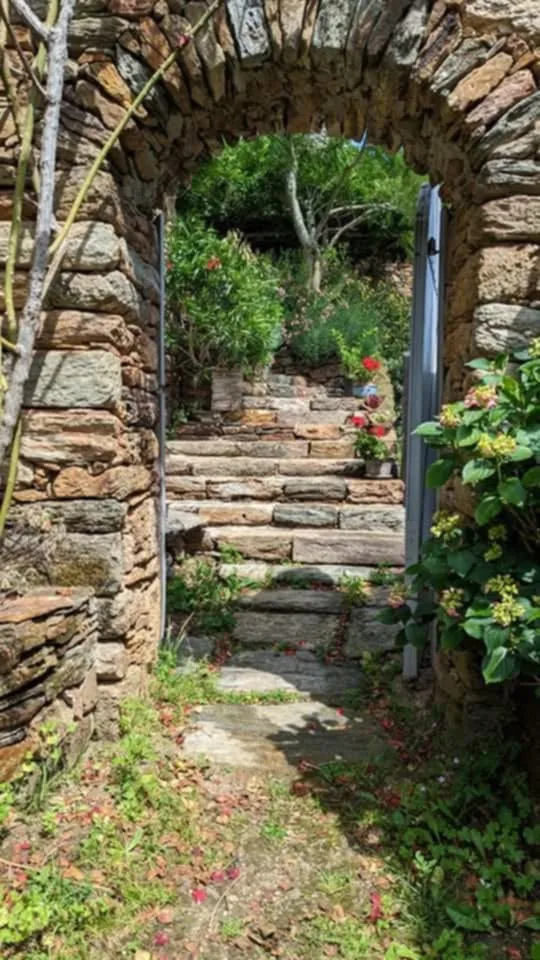 Maison médiévale rénovée avec dépendances et 12 ha de terrain à Lavinzelle, Conques 