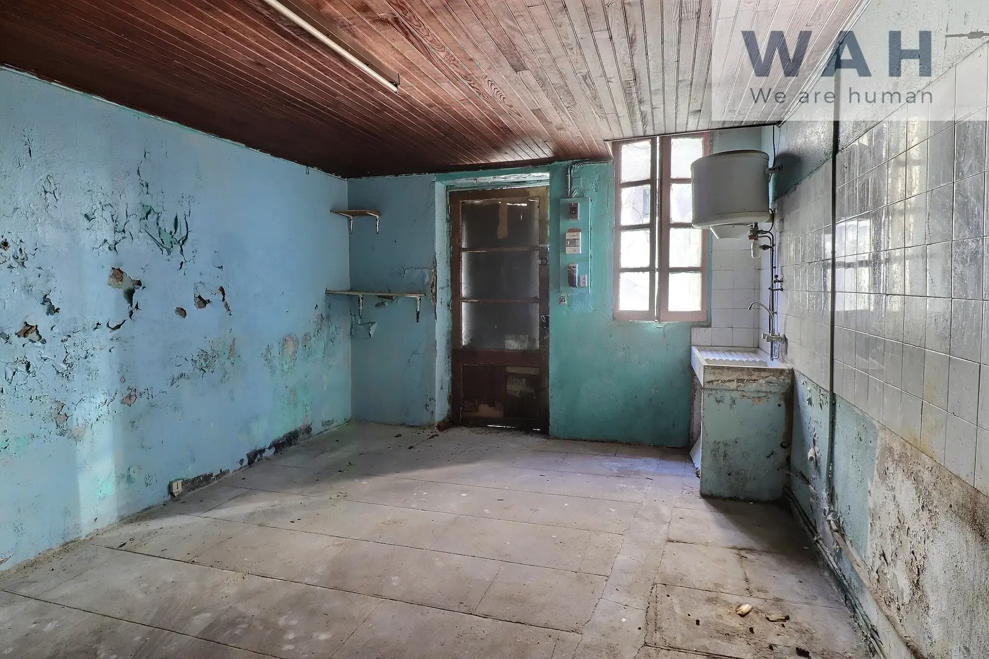 A vendre deux maisons de ville à rénover au cœur de Saint-Gilles – 130 m² 