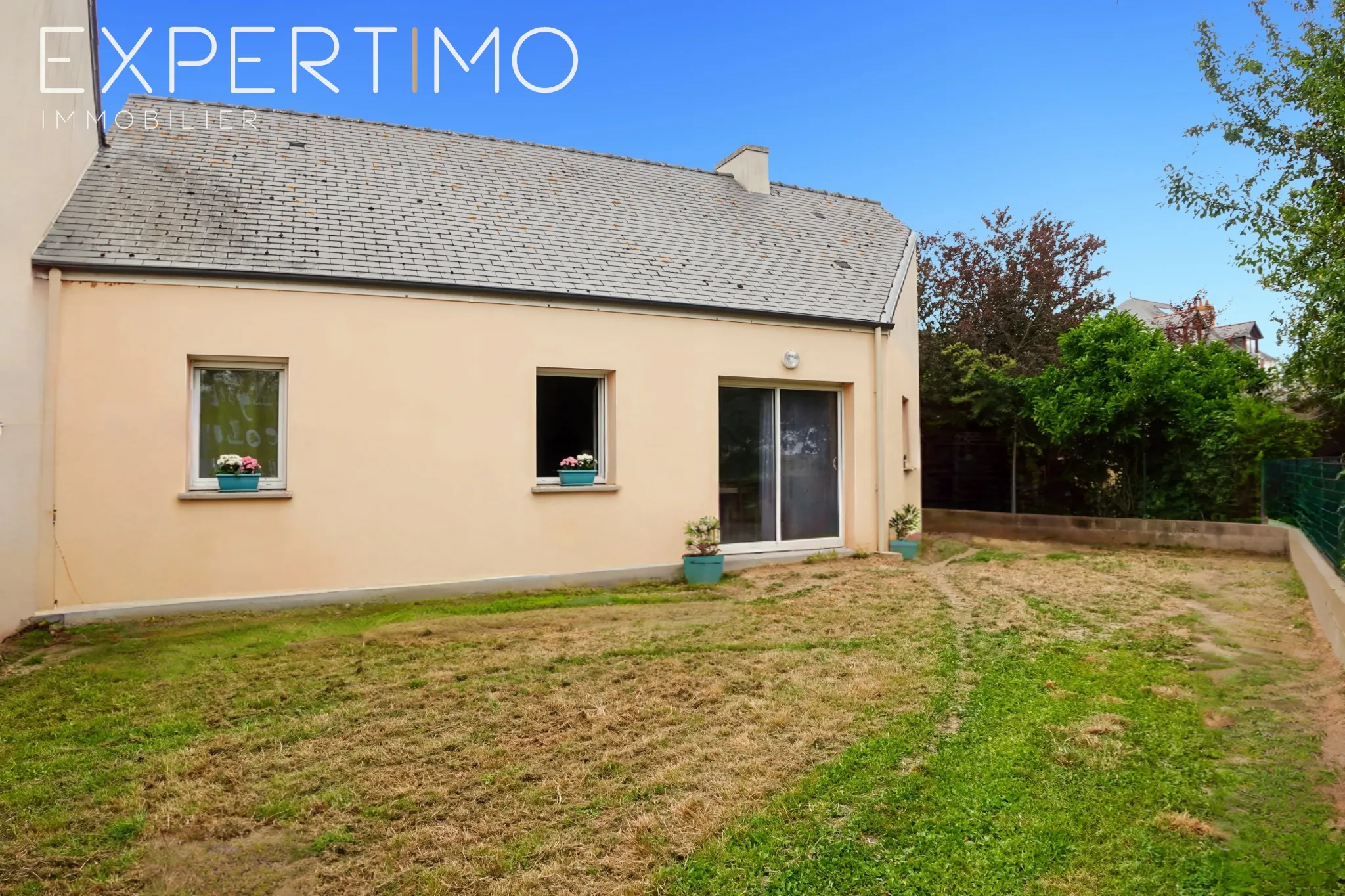 Maison de plain-pied avec jardin et extension possible à Saint-Nazaire 