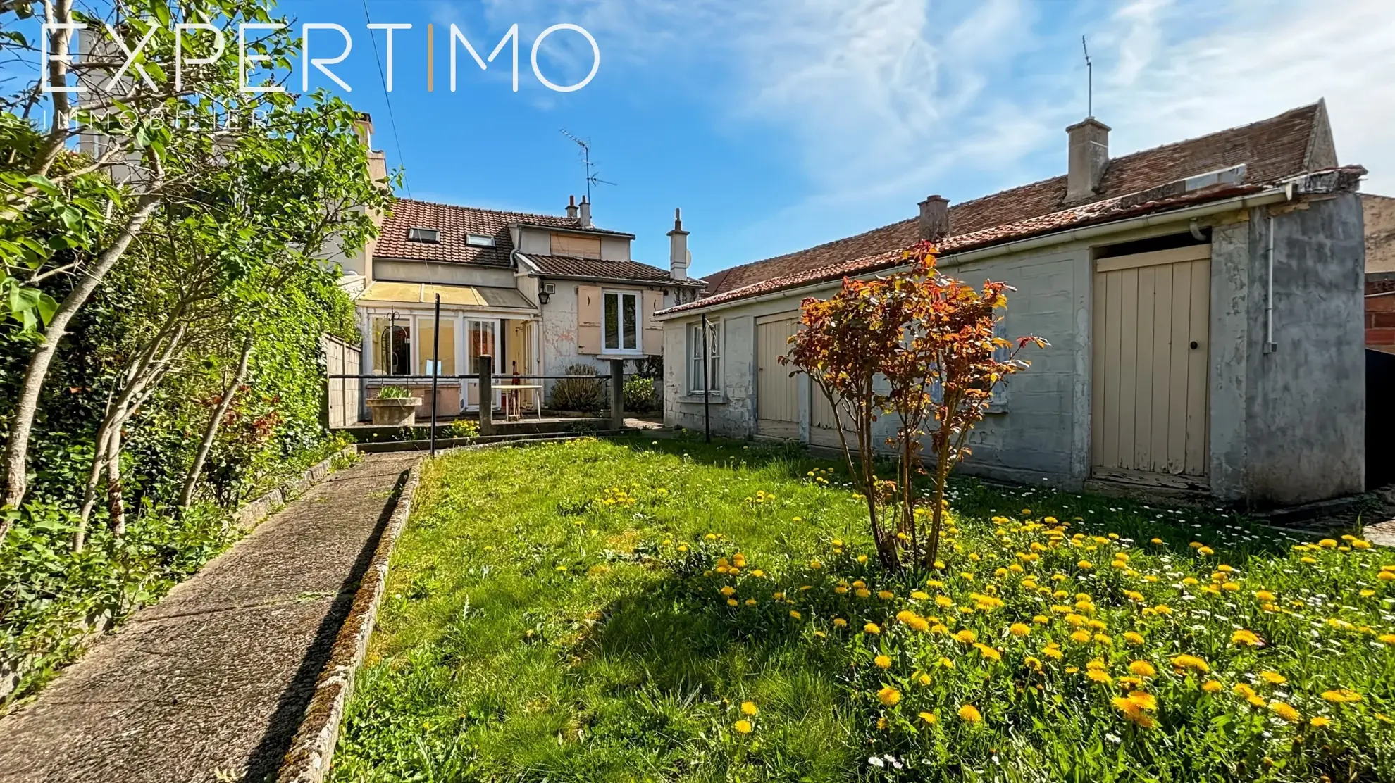 Maison 3 chambres avec jardin à Étampes, calme, proche centre-ville 