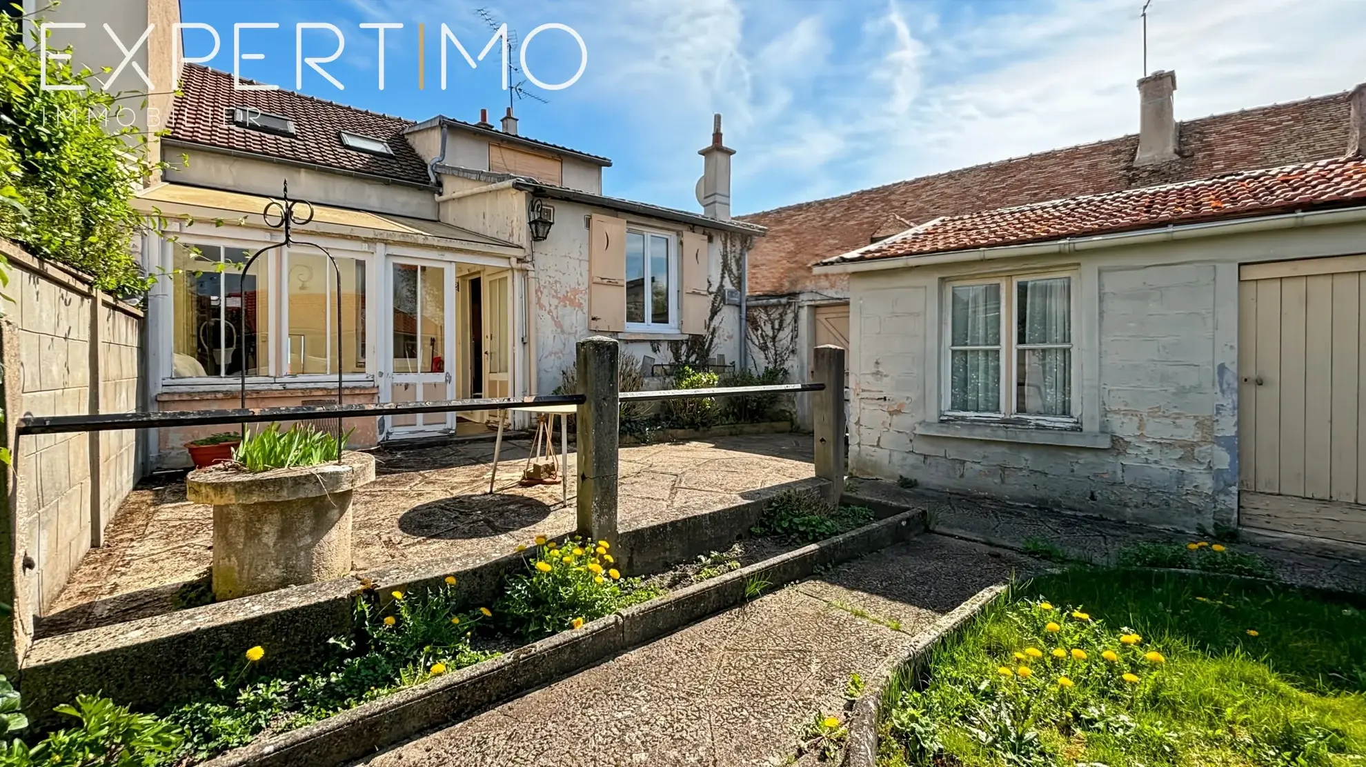 Maison 3 chambres avec jardin à Étampes, calme, proche centre-ville 