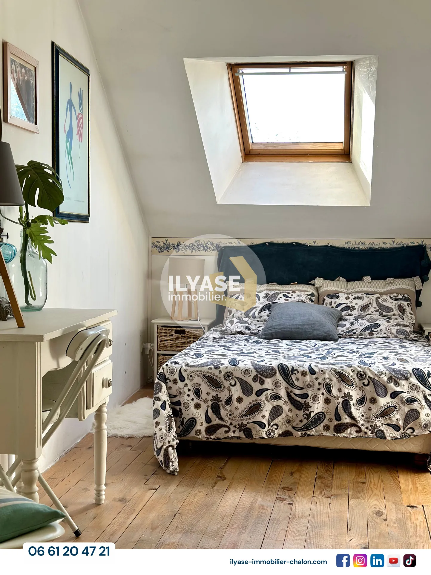 Maison de 130 m² avec 3 chambres et grand jardin à Saint-Germain-lès-Buxy 