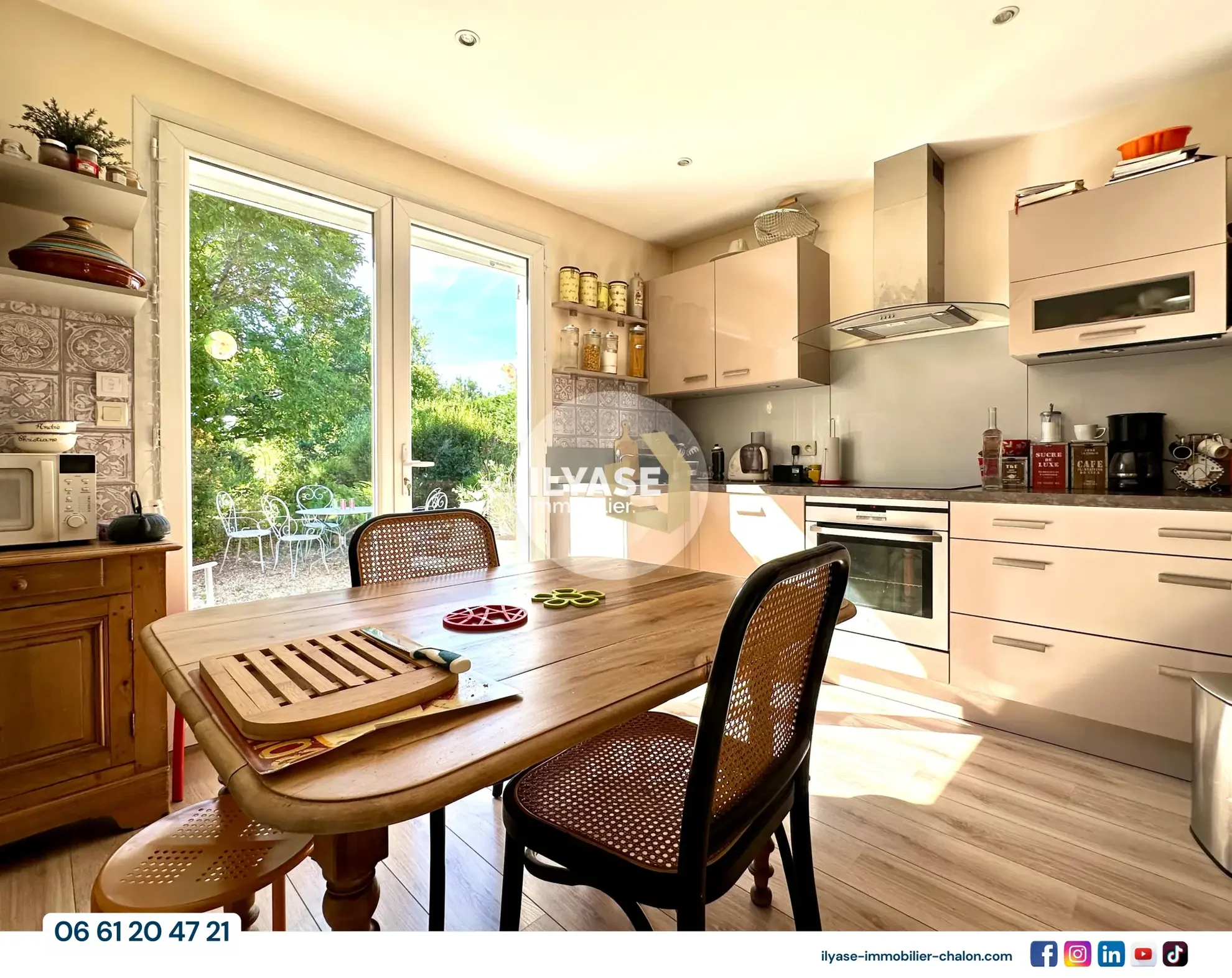 Maison de 130 m² avec 3 chambres et grand jardin à Saint-Germain-lès-Buxy 