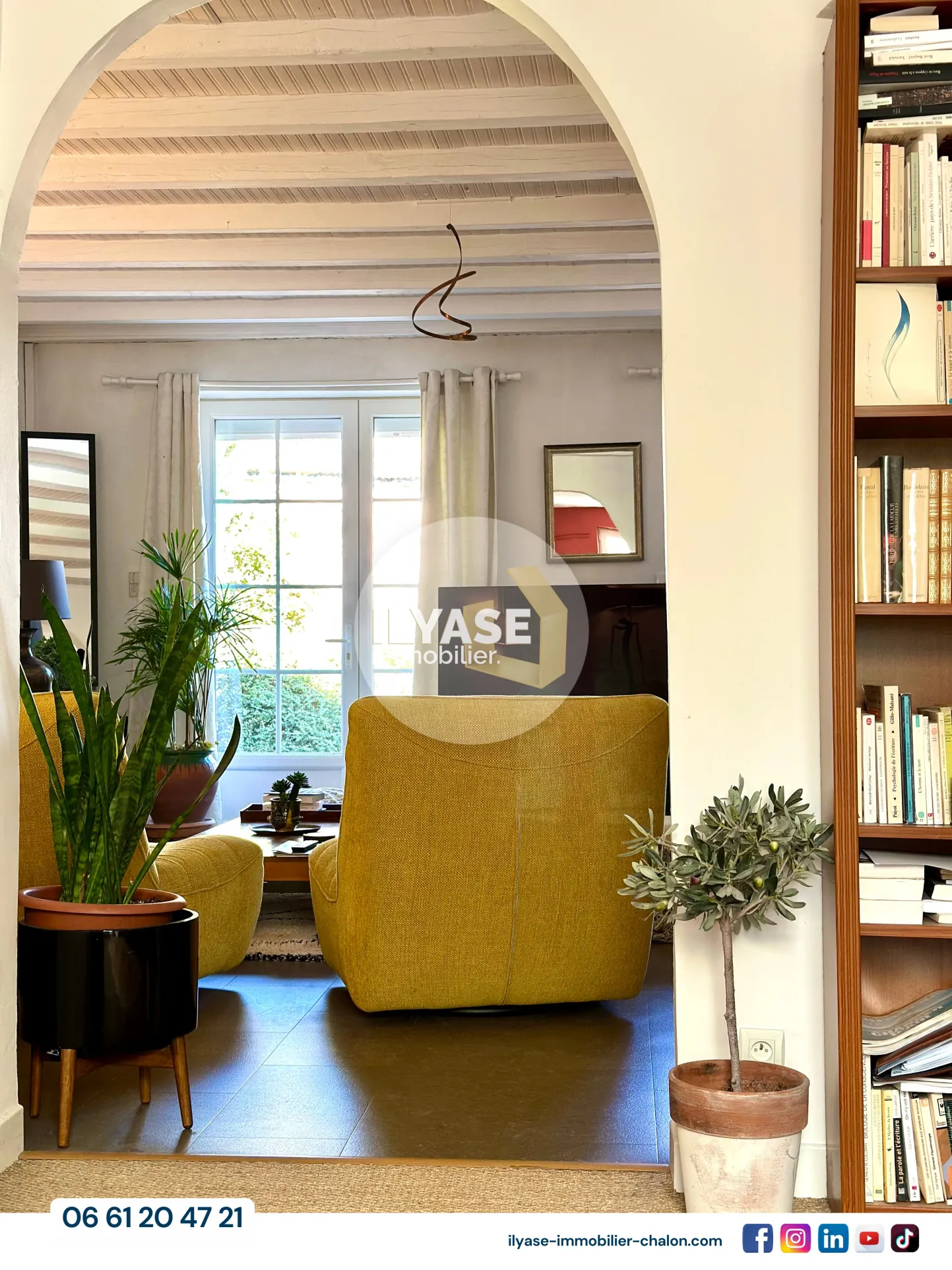 Maison de 130 m² avec 3 chambres et grand jardin à Saint-Germain-lès-Buxy 