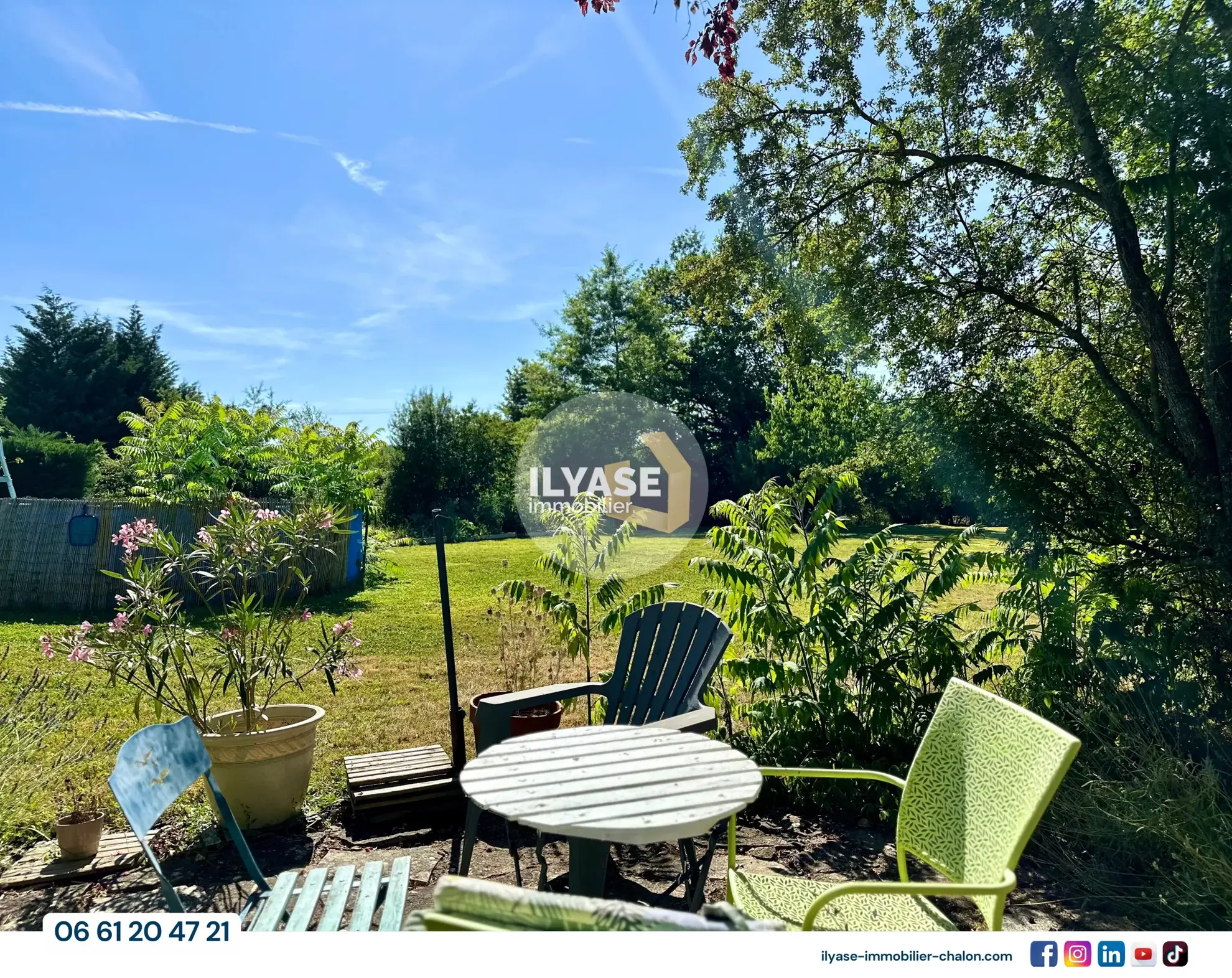 Maison de 130 m² avec 3 chambres et grand jardin à Saint-Germain-lès-Buxy 