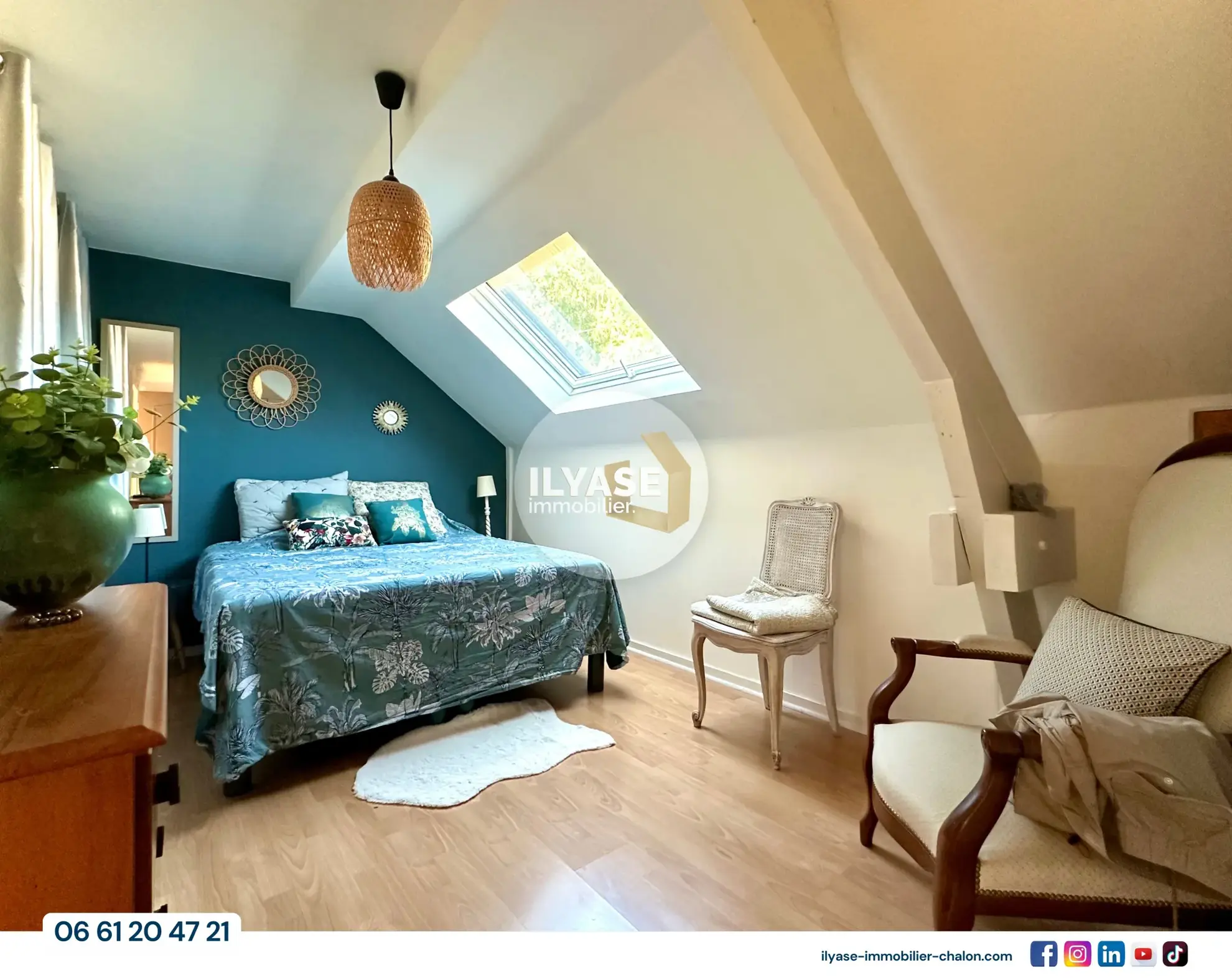 Maison de 130 m² avec 3 chambres et grand jardin à Saint-Germain-lès-Buxy 