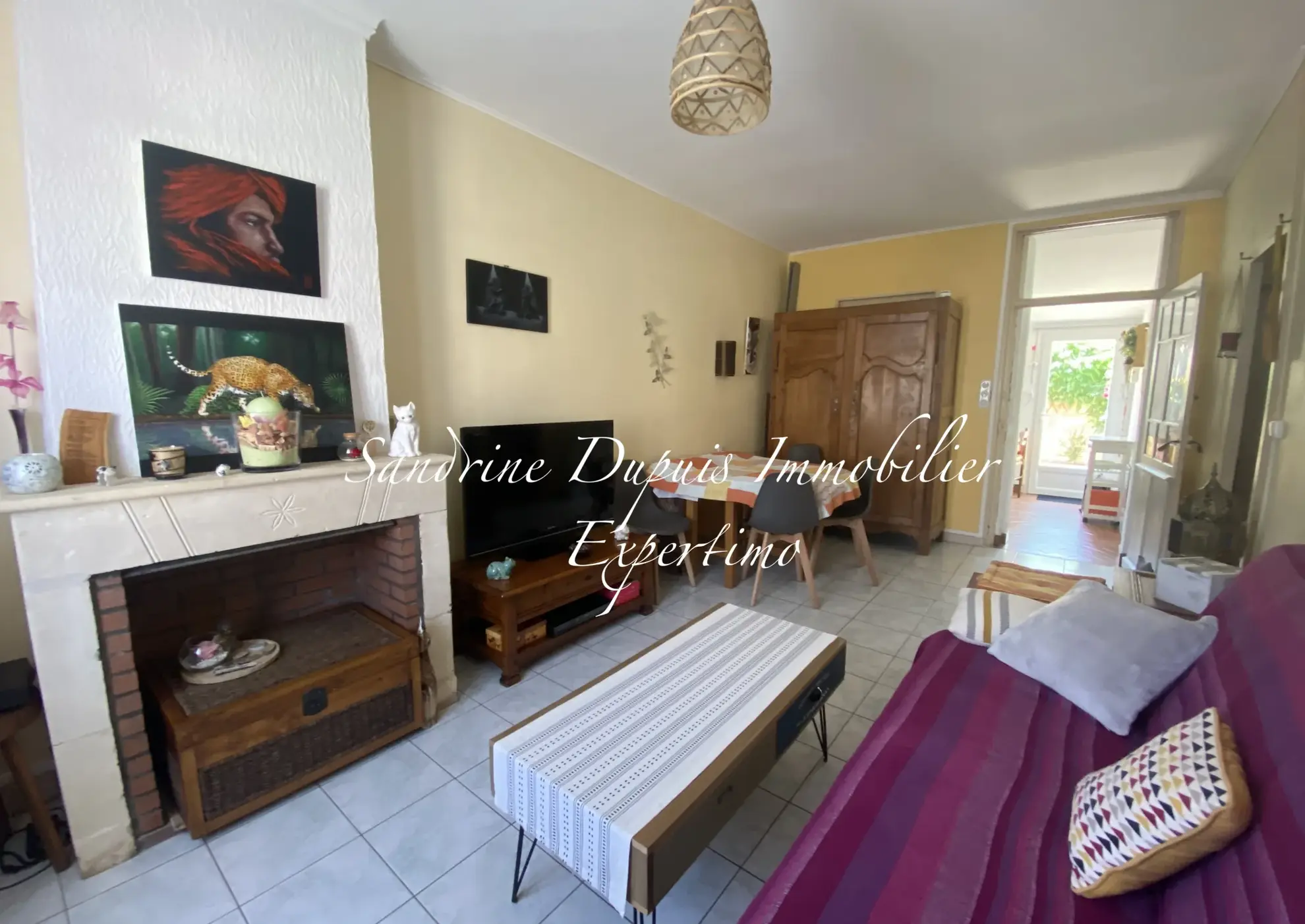 Achat maison de ville à Saintes avec cour privative de 63m² 