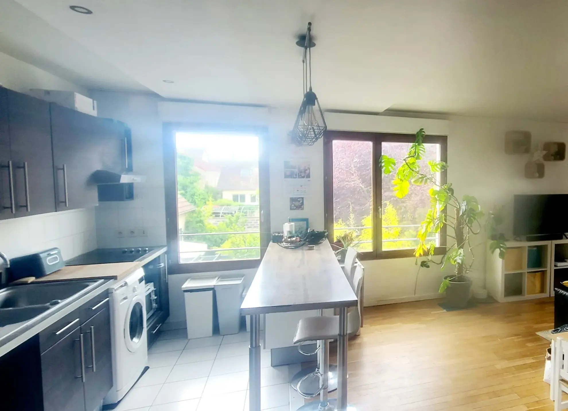 Appartement 3 pièces de 63 m² avec balcon, parking à Carrieres sous Poissy 