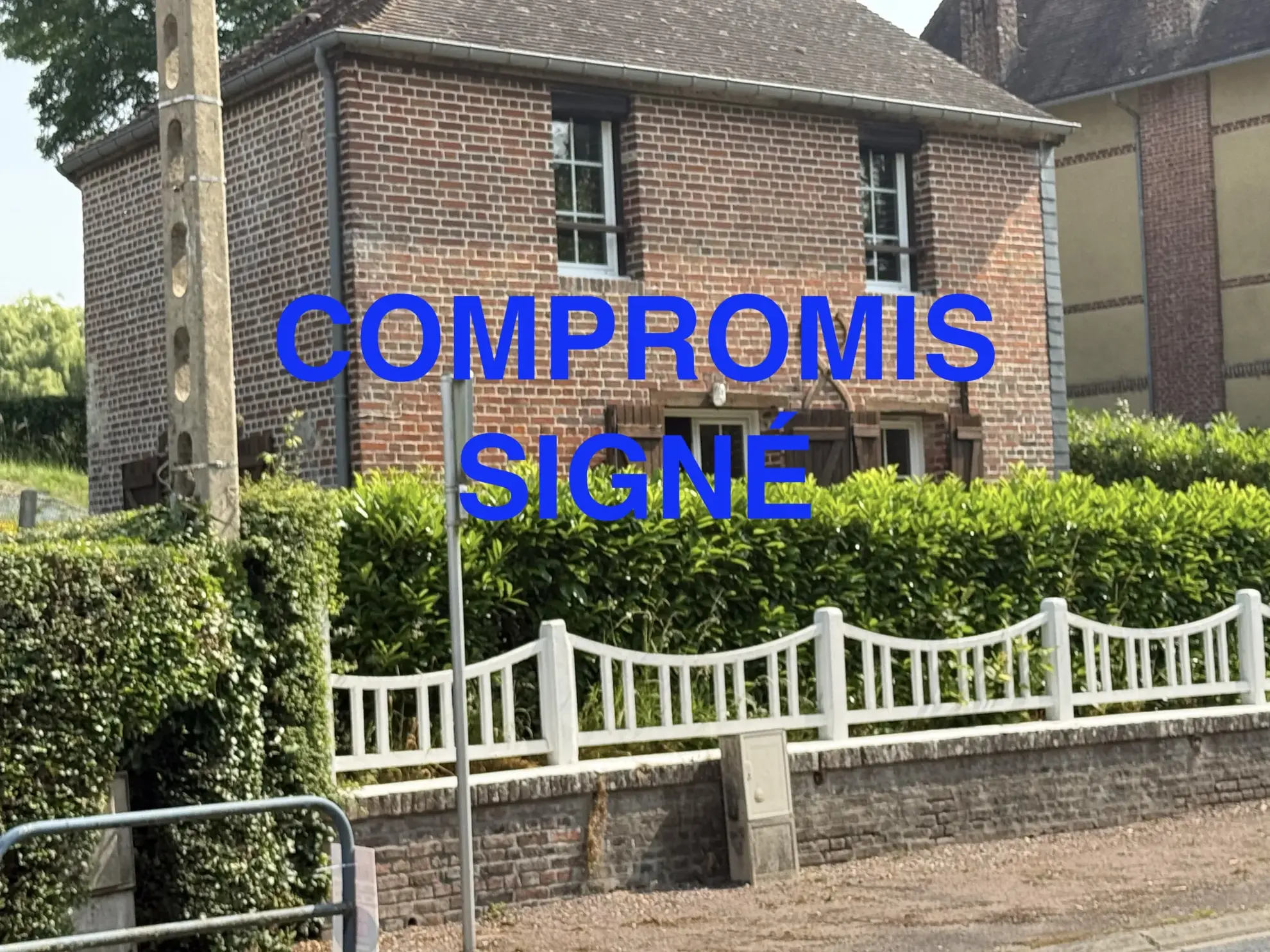 Maison en briques de 87 m² avec 3 chambres à Saint Pierre en Auge