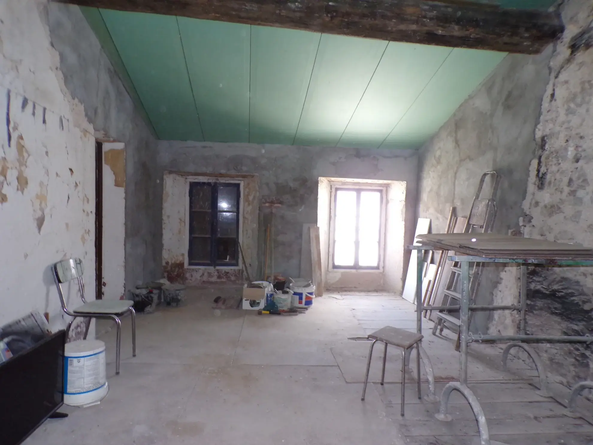 Maison de village avec appartement et vue sur le Canigou à rénover à Saint Laurent de Cerdans 