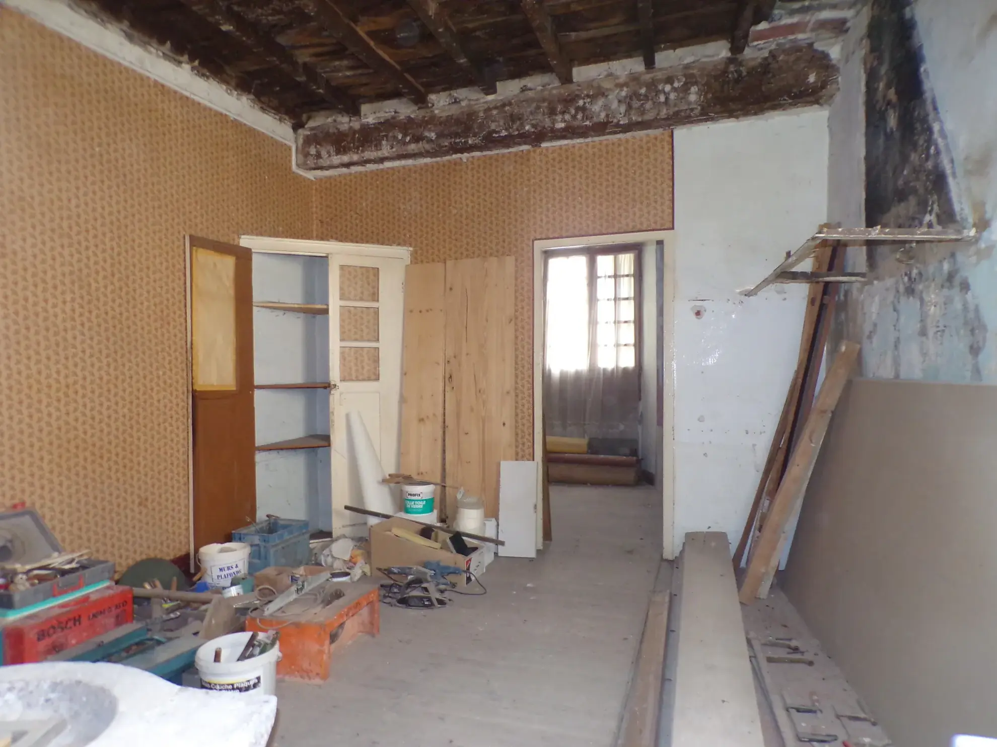 Maison de village avec appartement et vue sur le Canigou à rénover à Saint Laurent de Cerdans 
