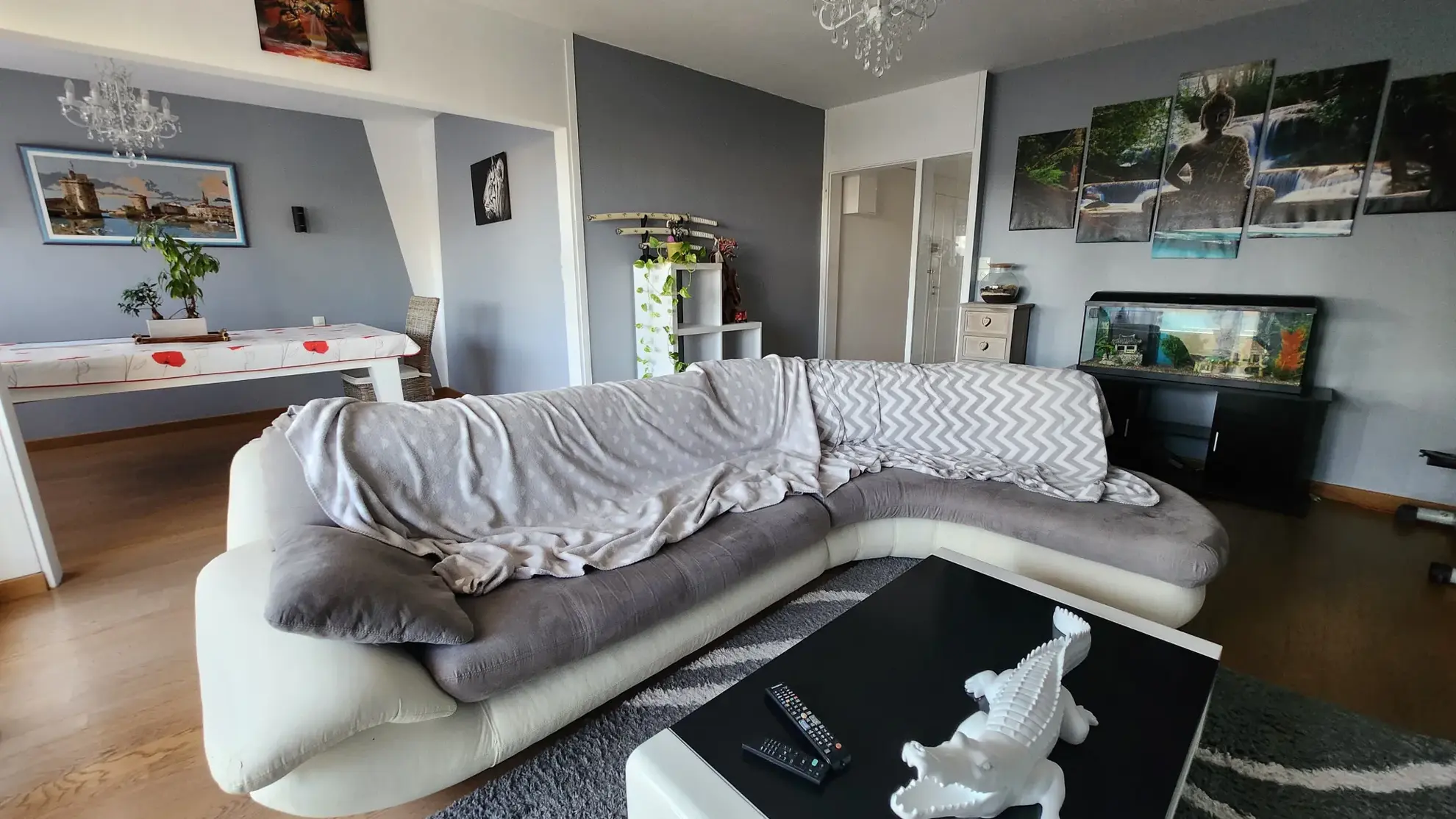 Appartements T3 lumineux avec garage et cave au centre-ville de La Roche-sur-Yon 