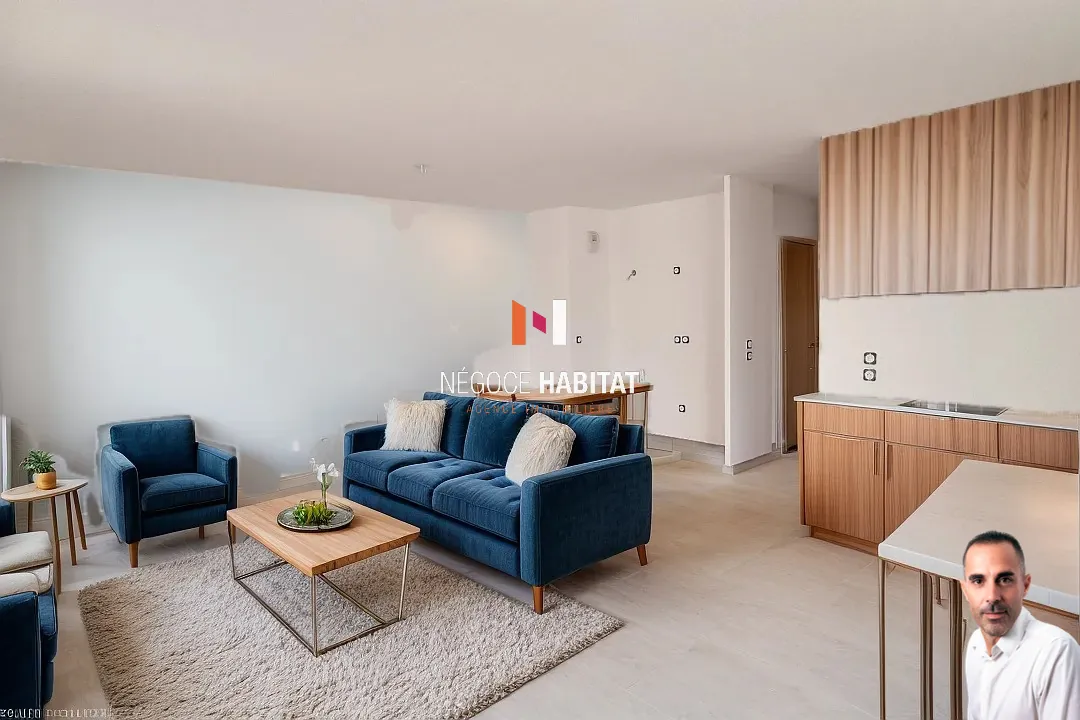 Appartement T4 avec terrasse à Montpellier près des Arènes – 90,20 m² 