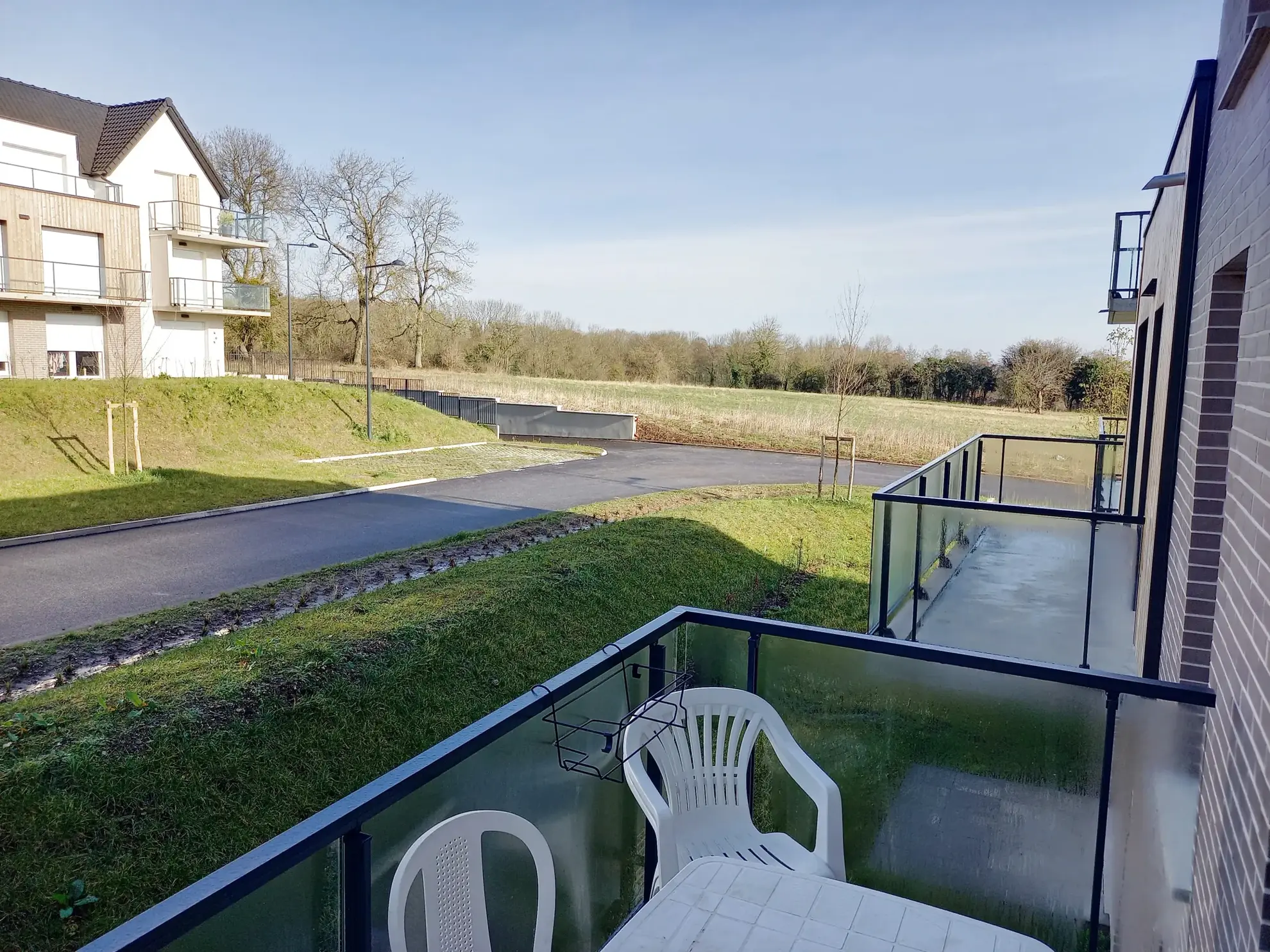 Appartement neuf T2 de 42 m² avec balcon et parking à Saint Valery sur Somme 