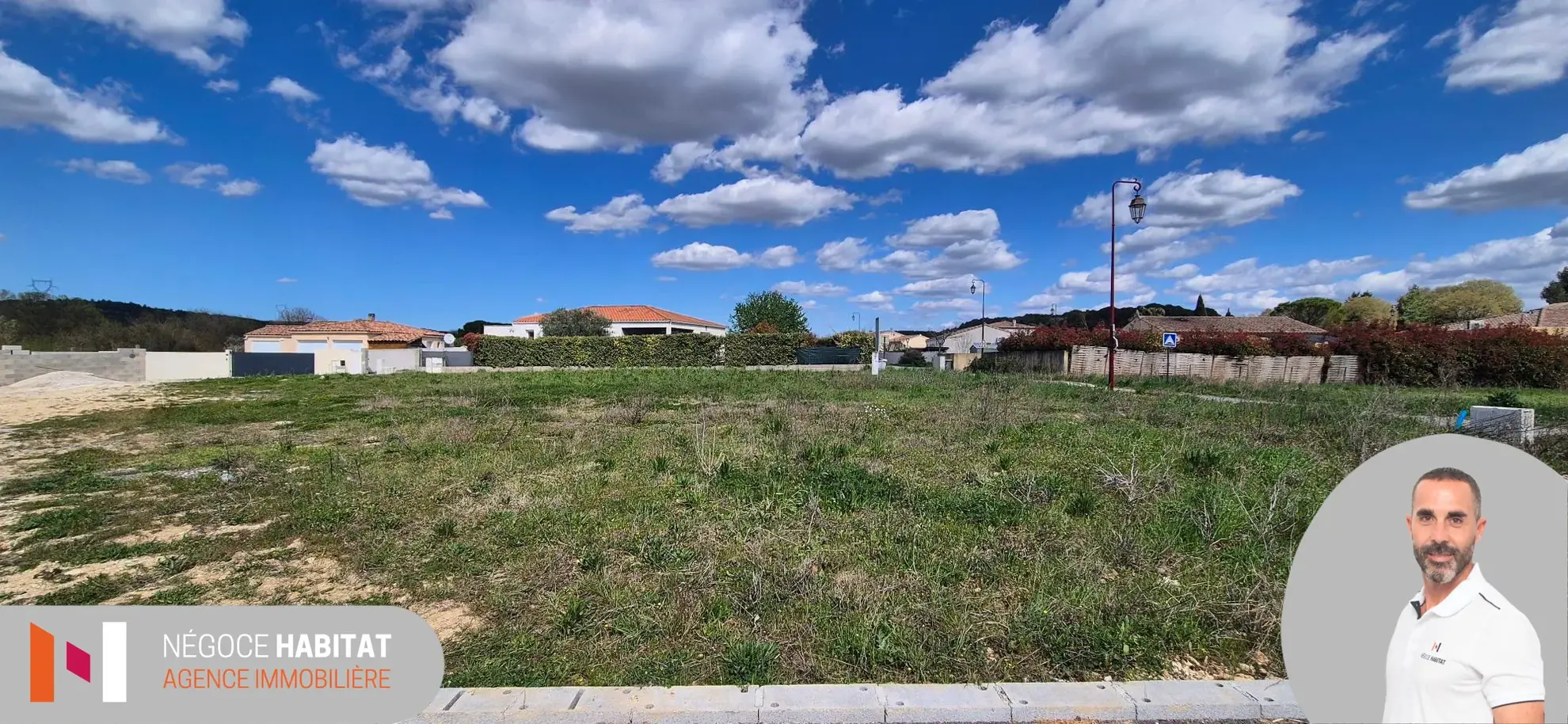 Terrain constructible de 621 m² à Fontanes, viabilisé et libre de constructeur