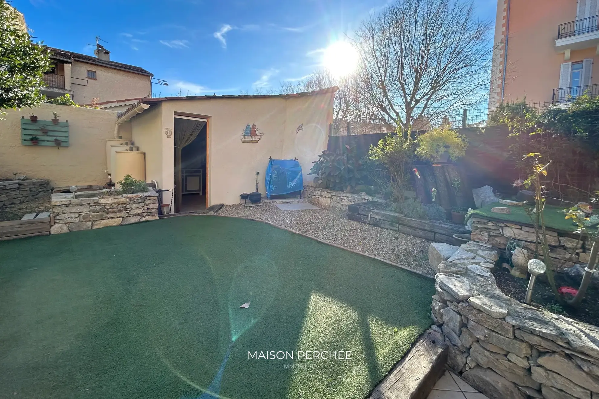 Rez-de-jardin à Draguignan avec jardin privé et 2 chambres en vente 