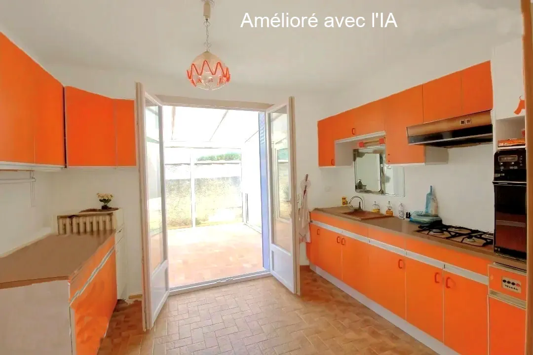 Maison à vendre avec jardin et garage à Villegailhenc, proche Carcassonne 