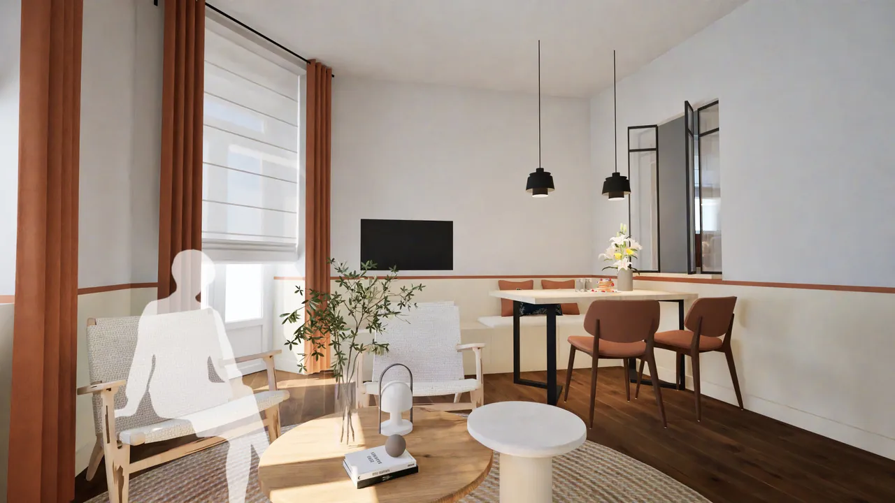 Appartement 3 pièces lumineux à Dinard, idéal investissement ou résidence secondaire 